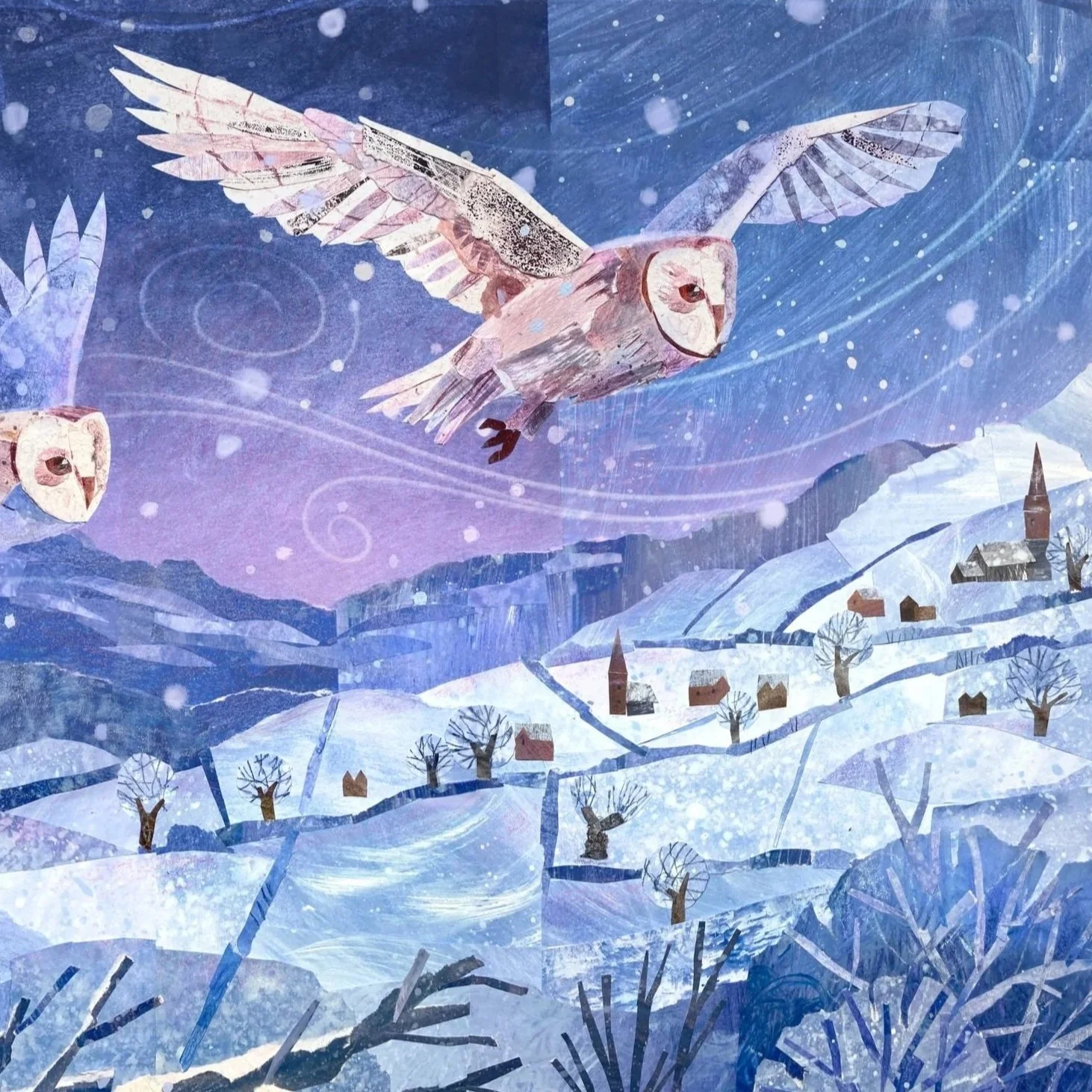 Winter Owls