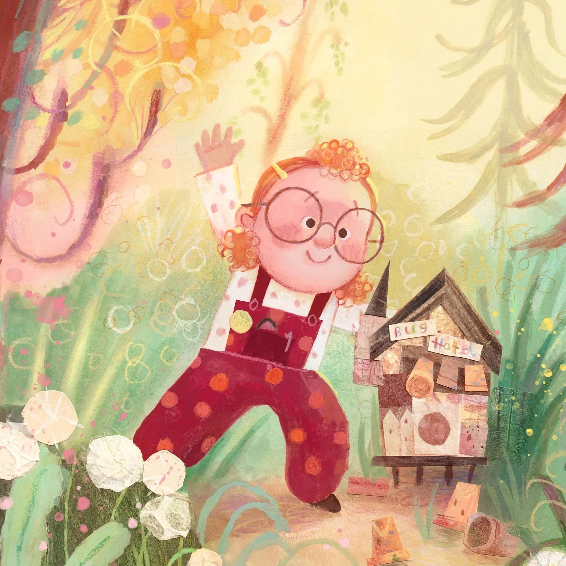 Picture book spread