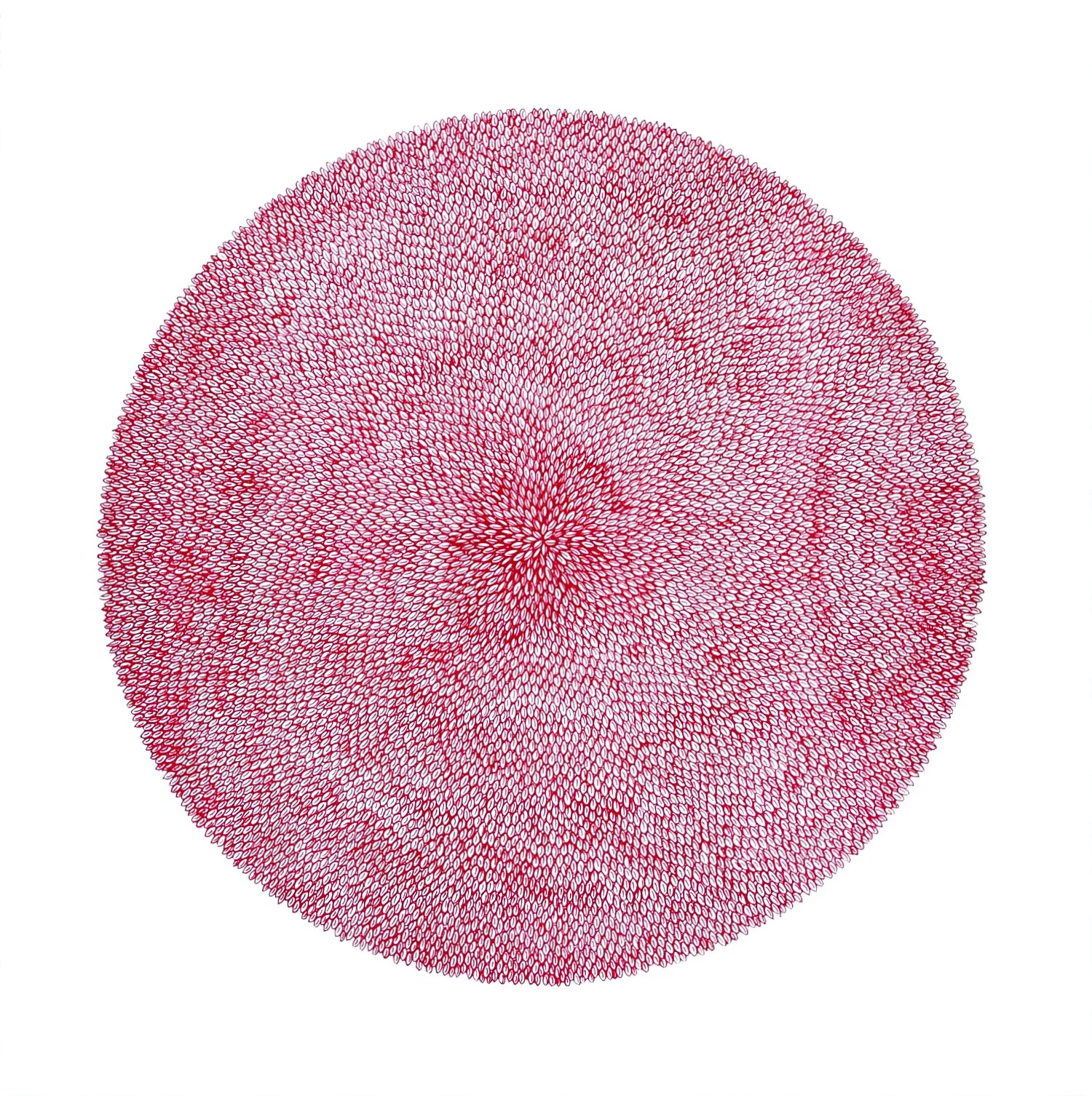 Gefüllte Blüte V/II, Lithografie, 50 x 50 cm, 2026, Auflage 4