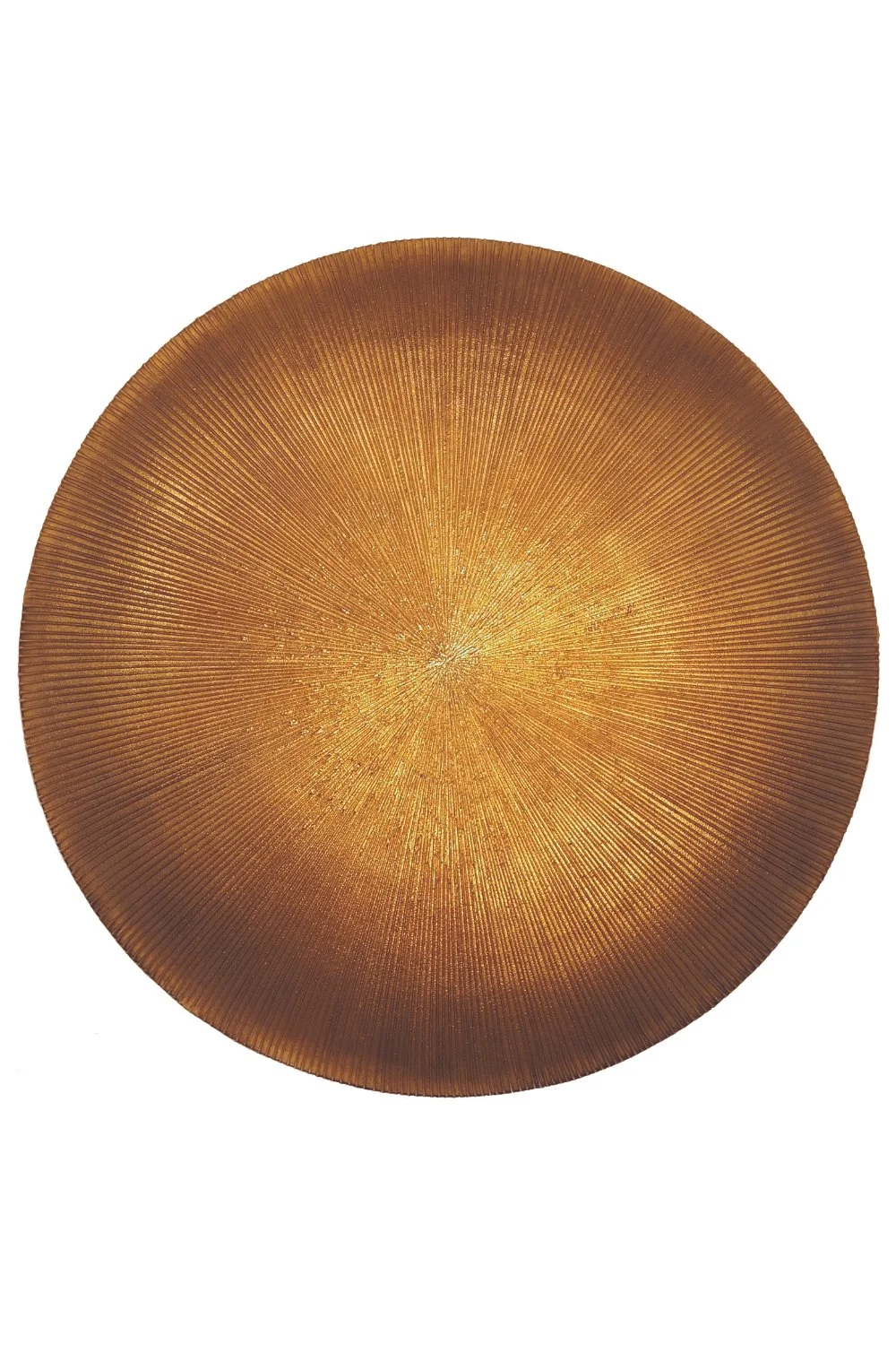 Sonne, Tombak, 80 x 80 x 13 cm, 2023