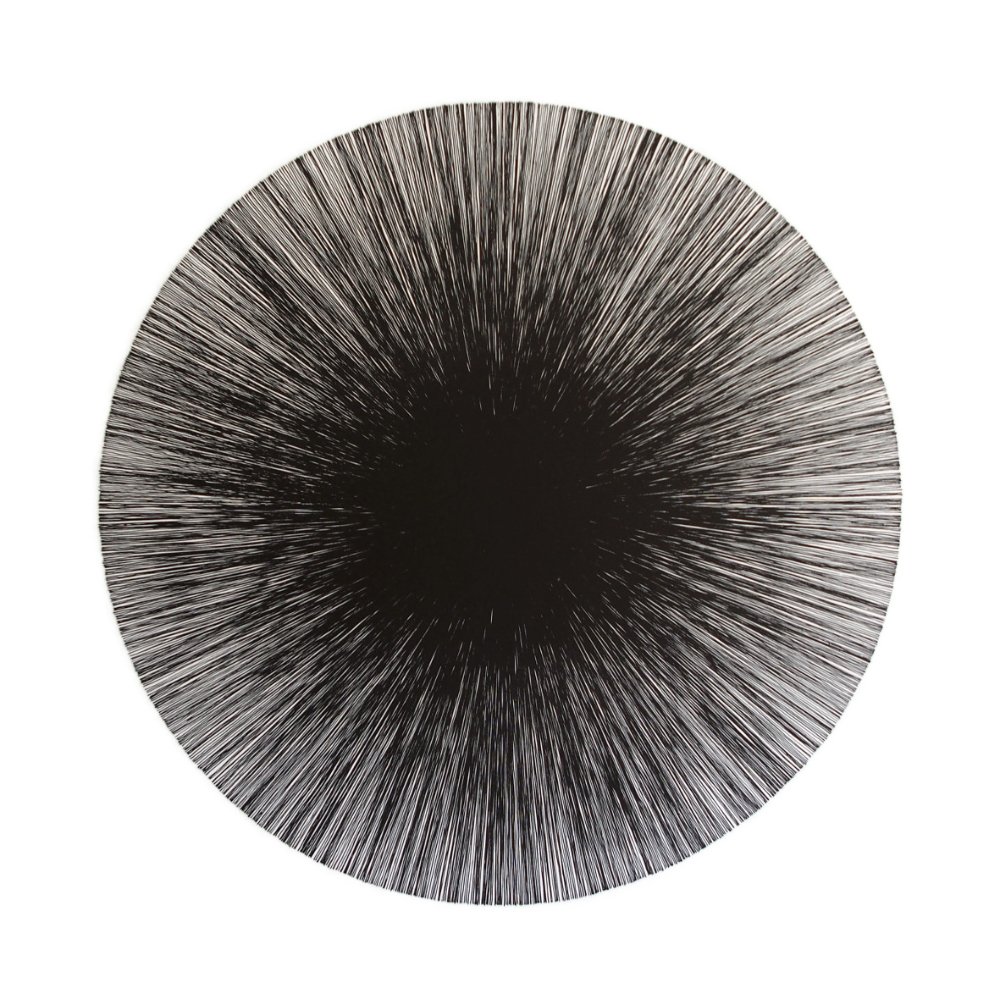 Mittelpunkt II, Lithografie, 50 x 50 cm, 2016, Auflage 4