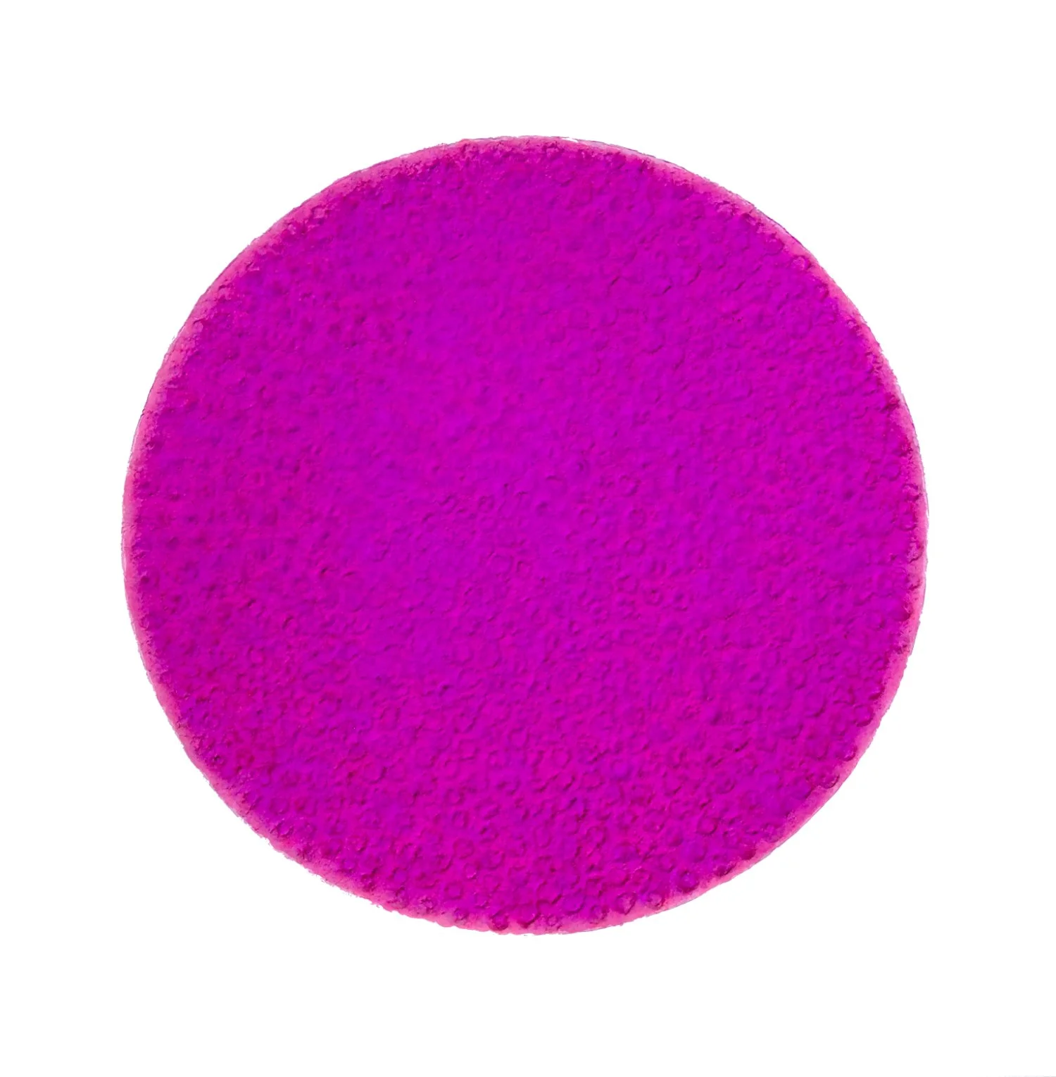 Violette Blütenscheibe, Karton & Pigment, 100 x 100 cm, 2026