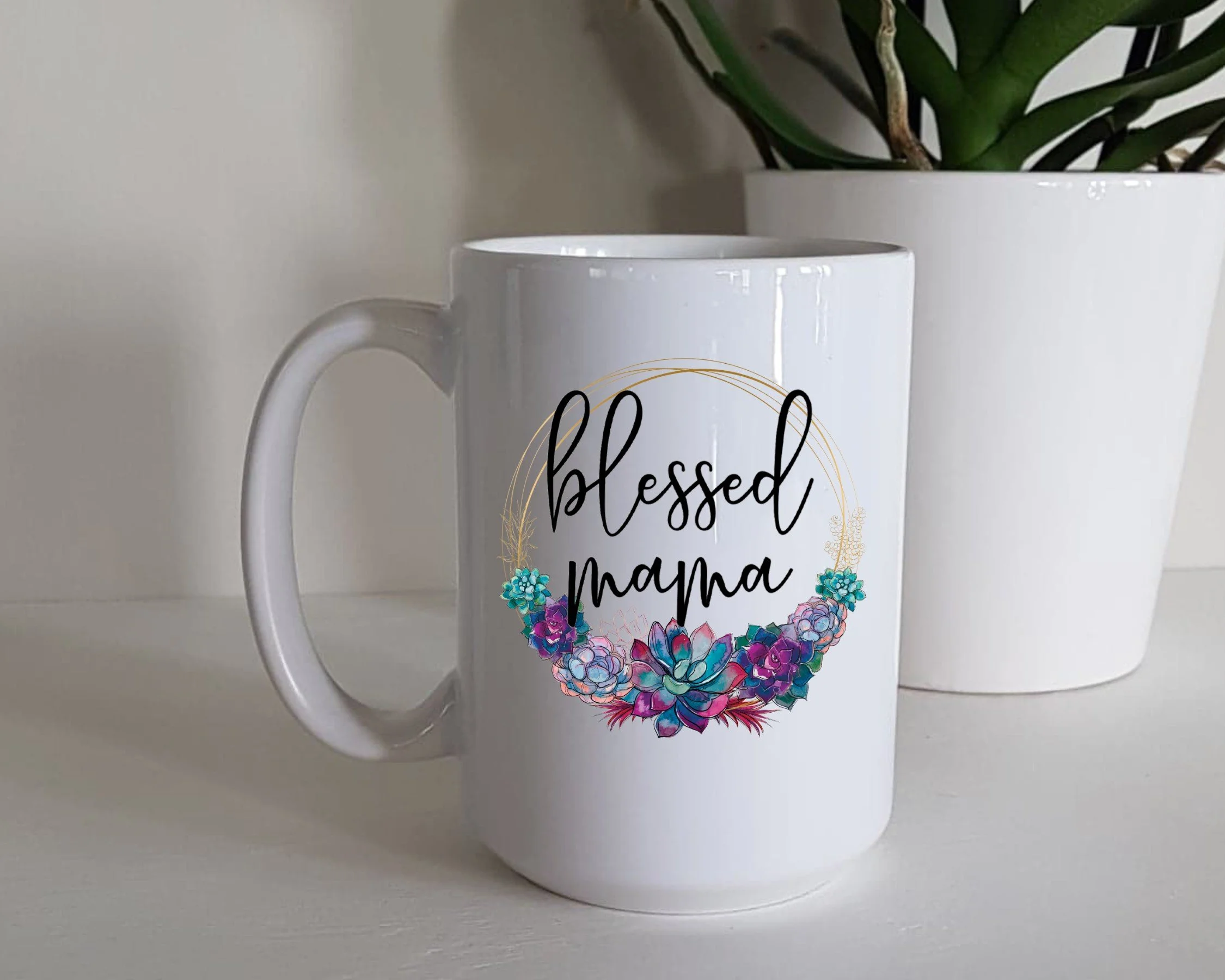 Blessed Mama Coffee Mug