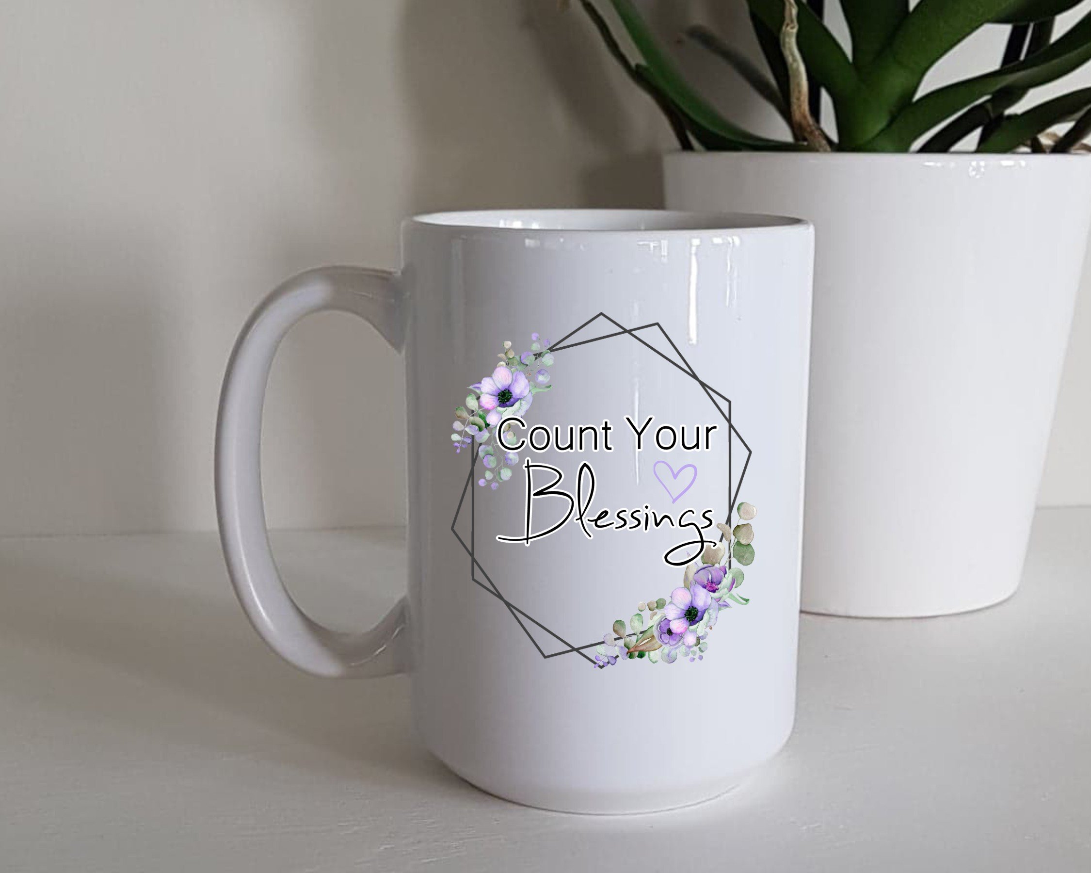 Count Your Blessings Coffee Mug