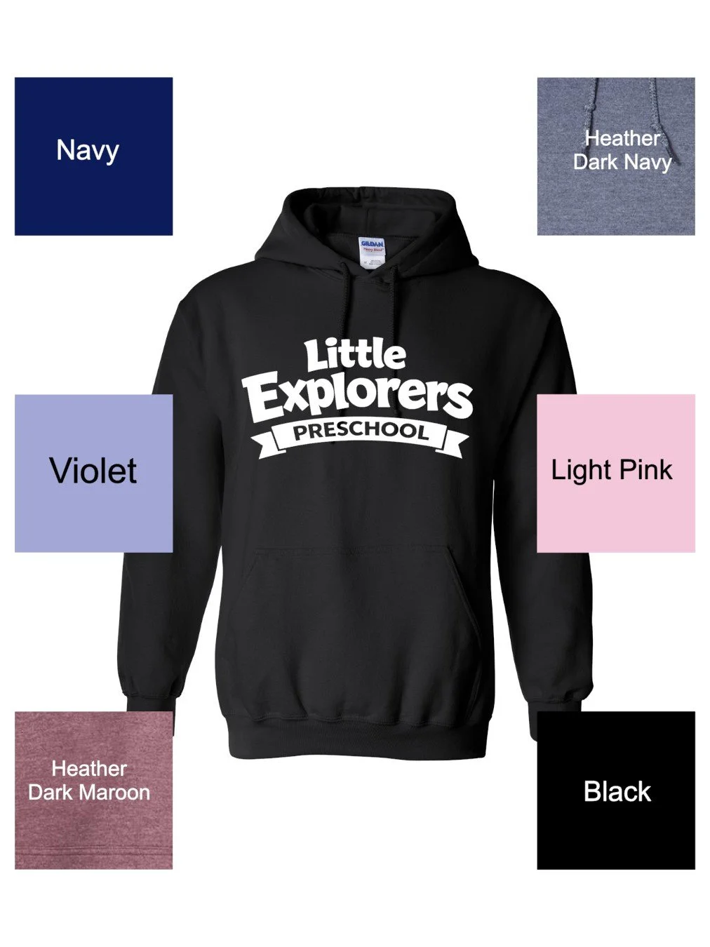 ADULT HOODIE OPTIONS - Little Explorers
