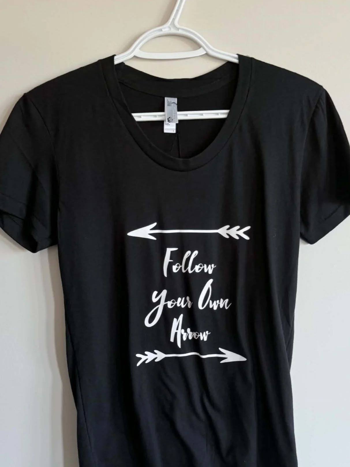 Size Women's Large - Follow your Arrow