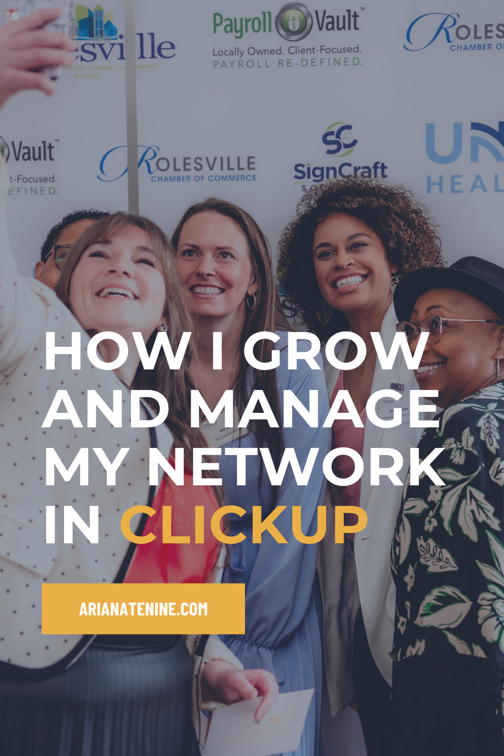 How I manage my network in ClickUp