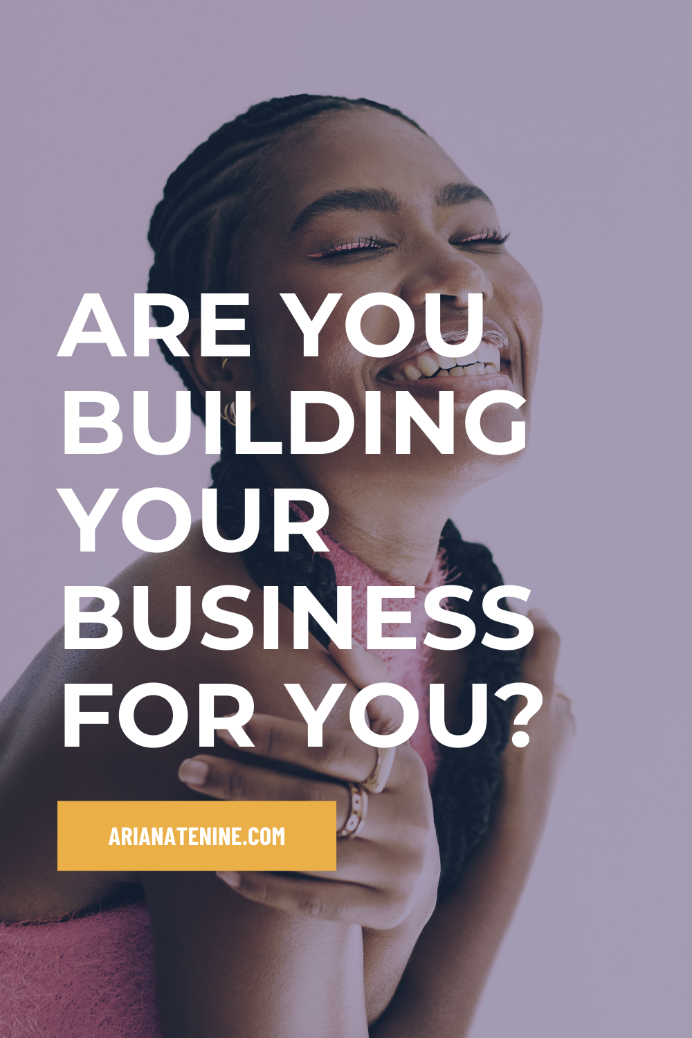 are you building your business for you?