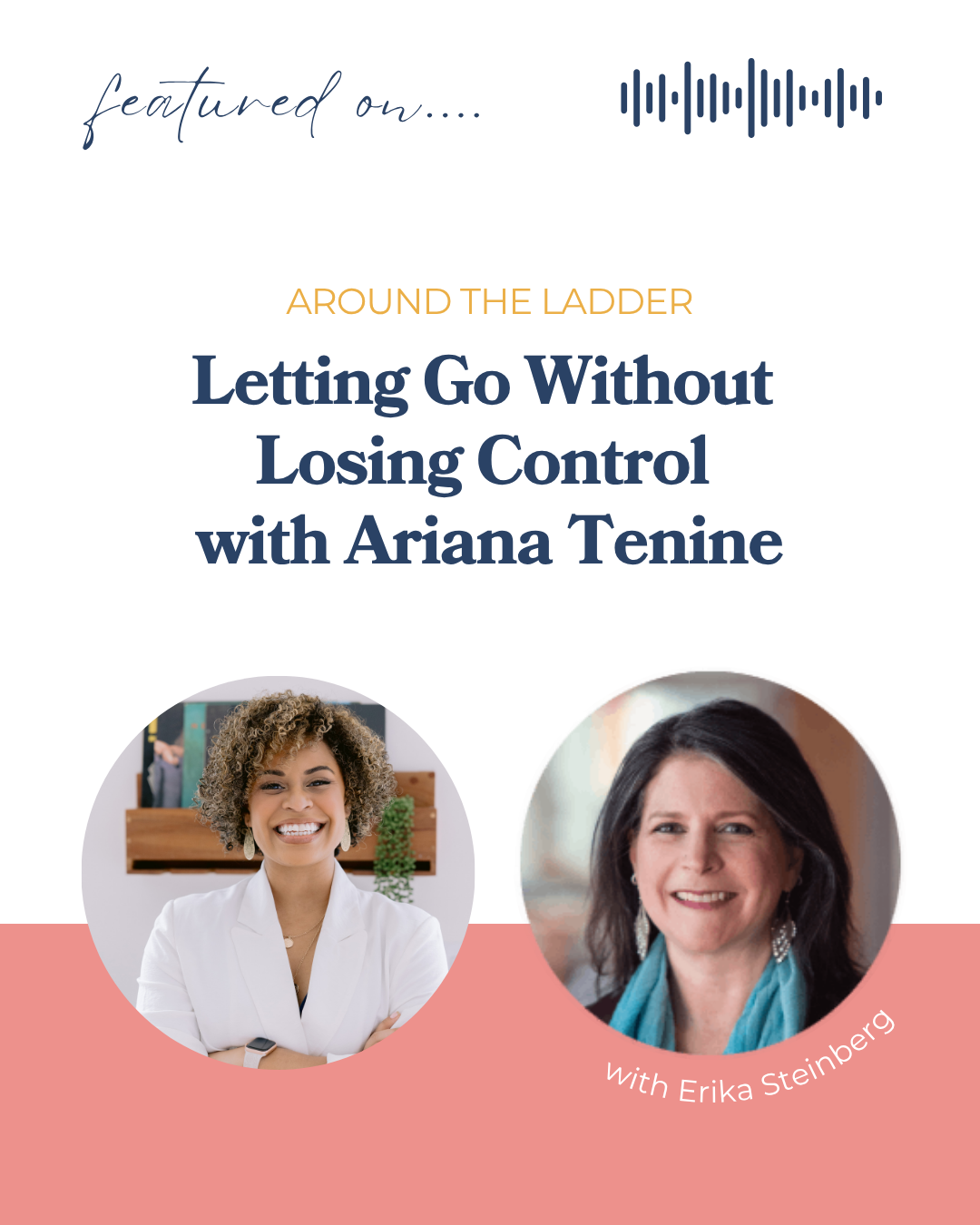 Letting Go Without Losing Control - Podcast on Around the Ladder, Hosted by Erika Steinberg
