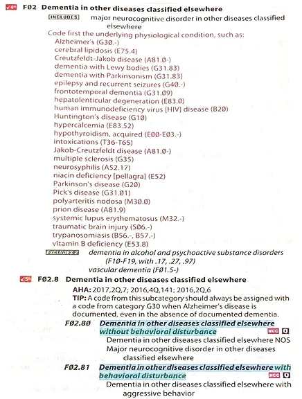 Condiciones con descripción “in diseases classified elsewhere ...
