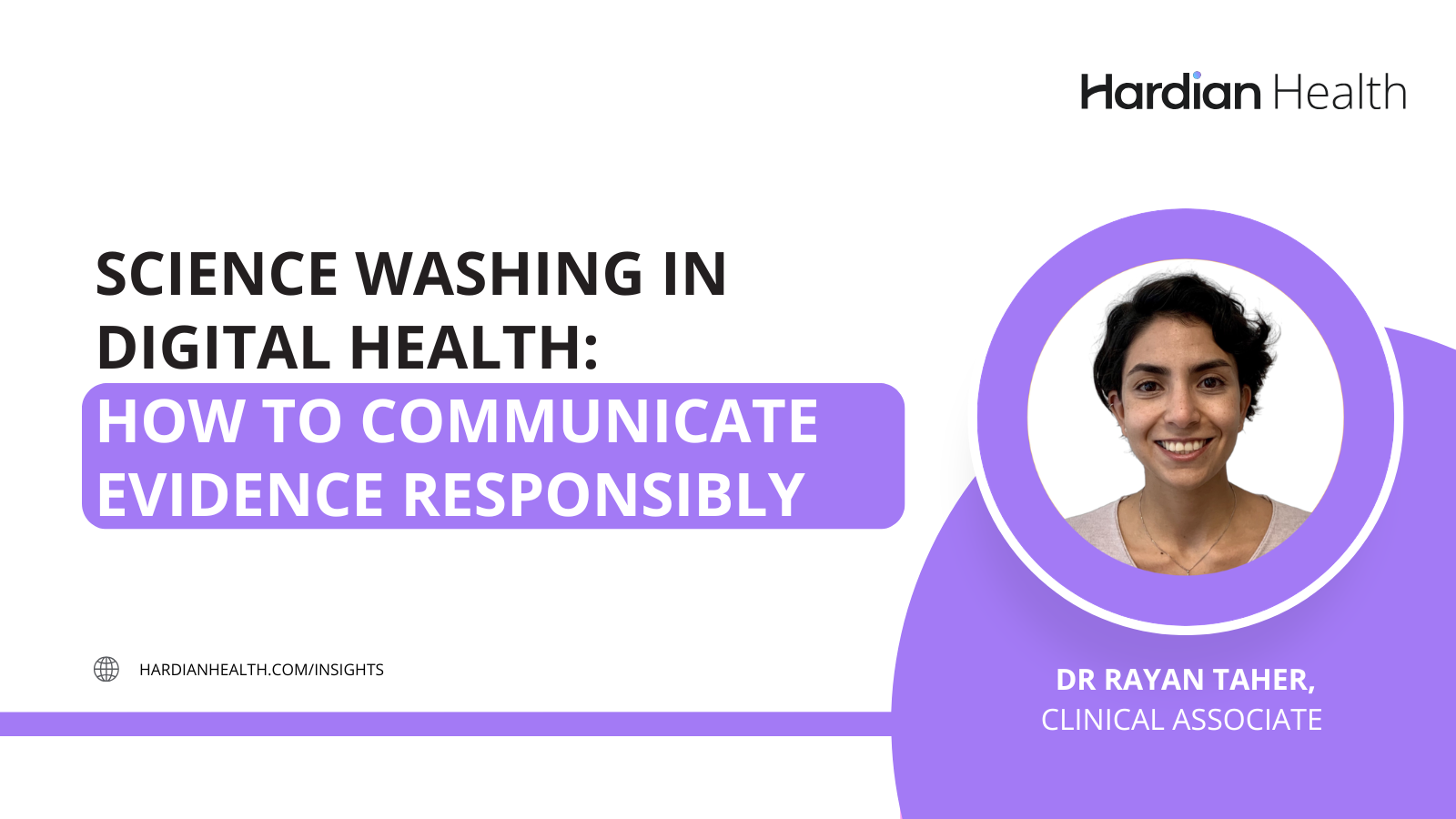 Science Washing in Digital Health: How to Communicate Evidence Responsibly