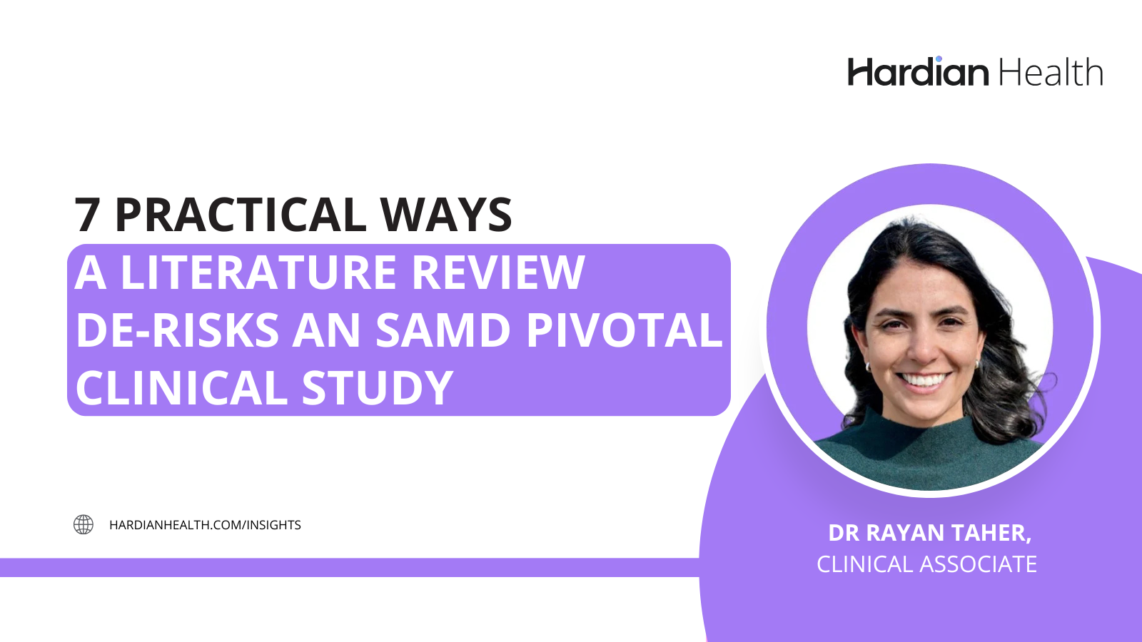 7 Practical Ways a Literature Review De-Risks an SaMD Pivotal Clinical Study