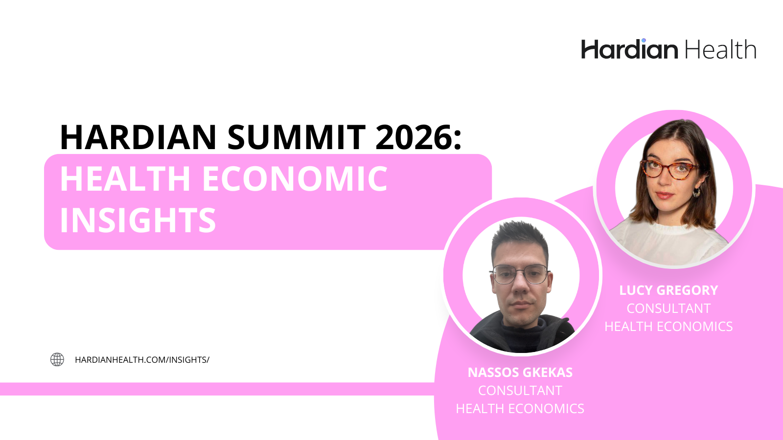 Health economic insights from Hardian Summit 2026