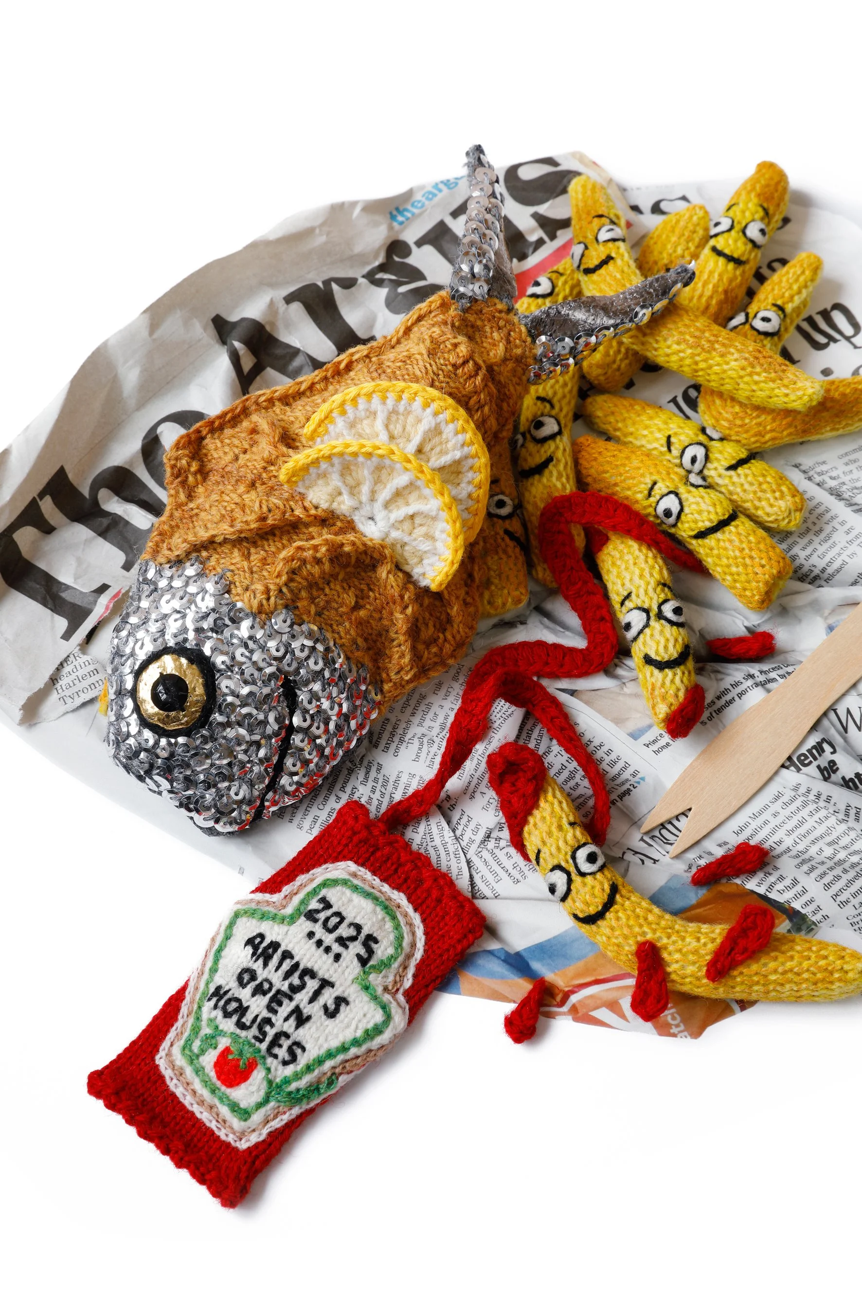 Kate Jenkins, Artists Open Houses brochure cover image