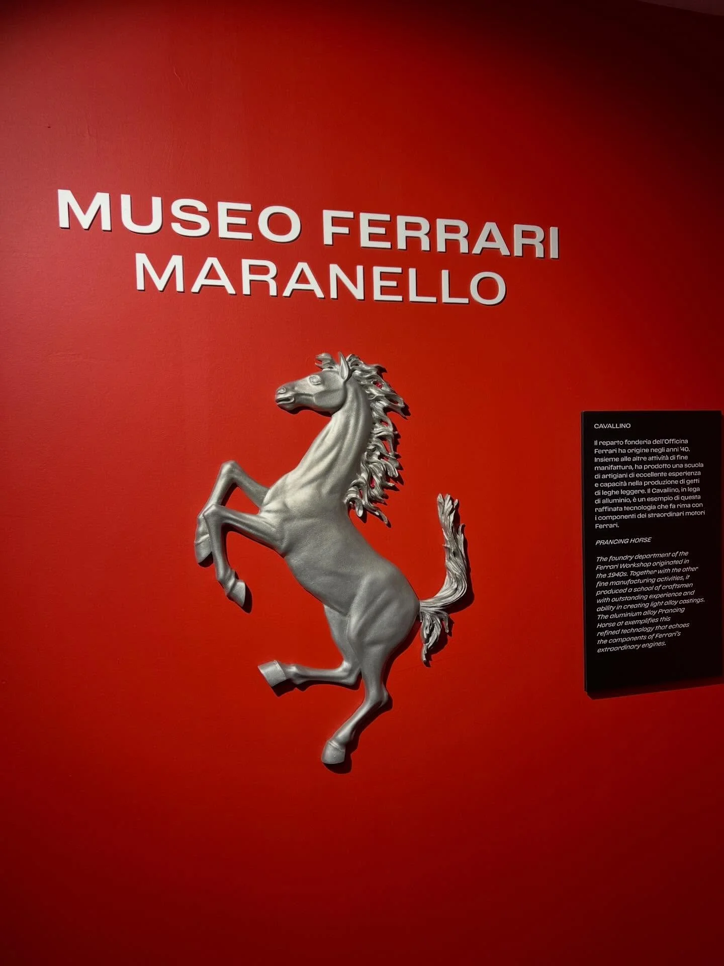 You like Italian cars, you say? No problem... let me share my favorite with you! #ferrari #tourism #consiergetravelservice #italiancars #museum