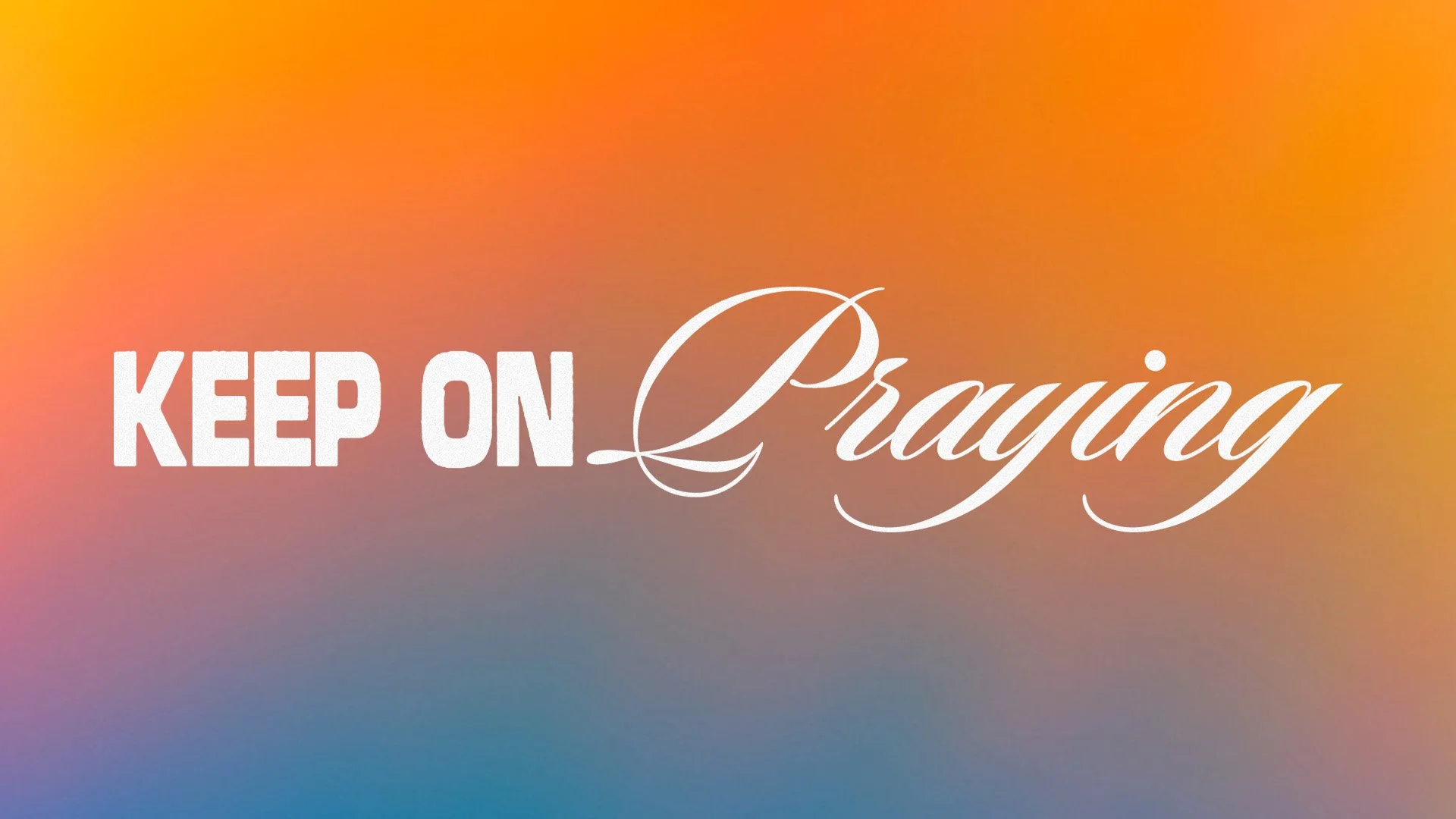 God’s Presence in Prayer