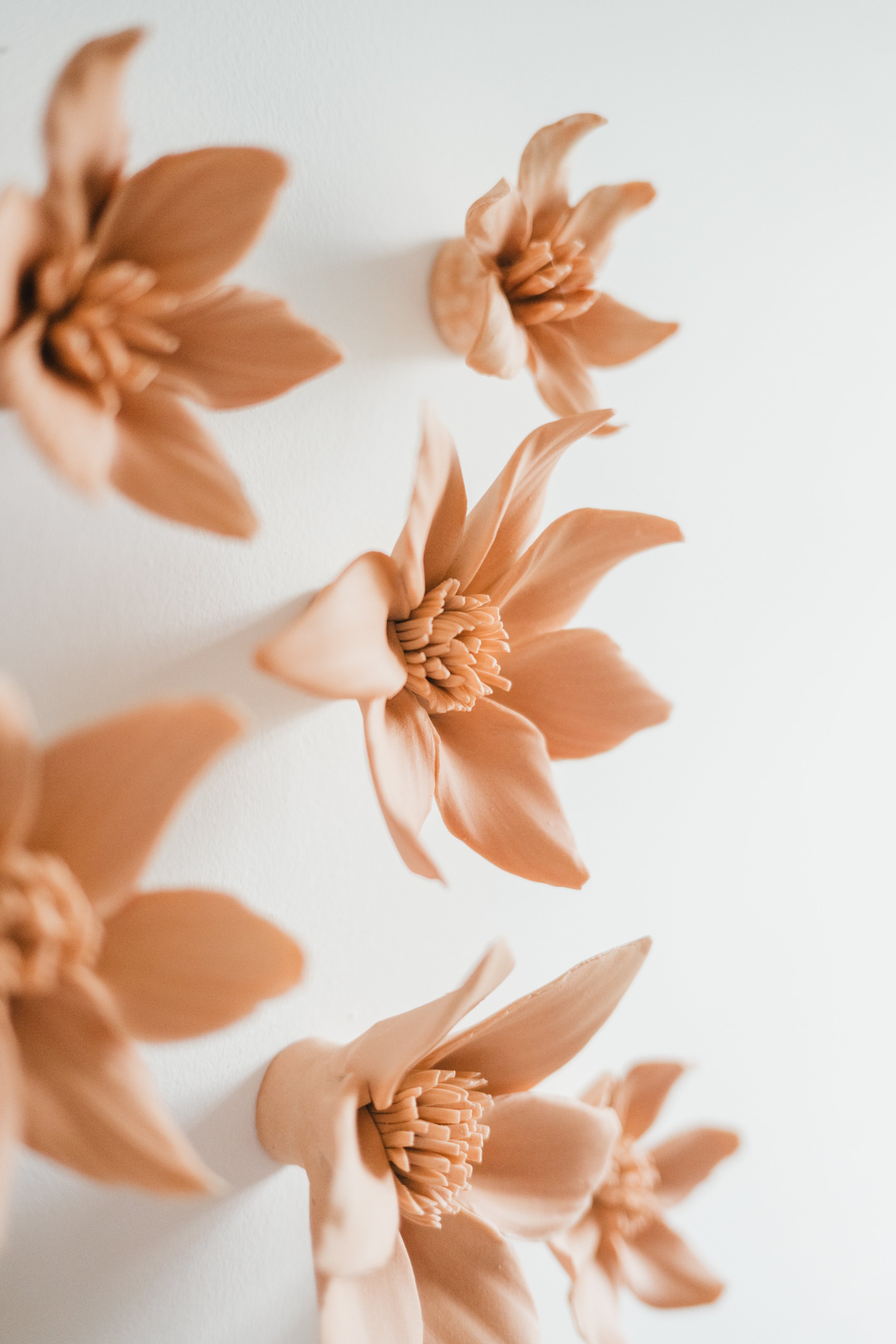 Custom Wall Flower Installation