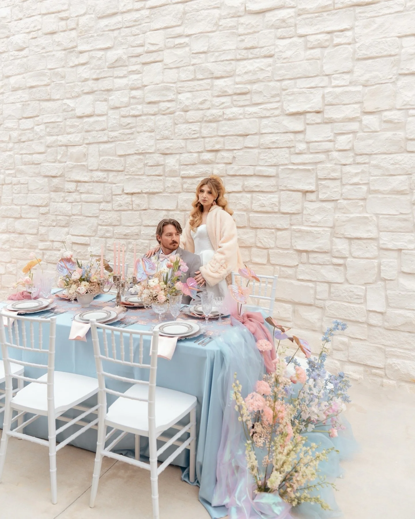 &ldquo;Surrounded by beauty, filled with love &mdash; this venue was magical, but these two made it extraordinary.&rdquo; Dress: @vowdweddings	
Tuxedo@prestigetuxedo	
Cotton Candy machine @whimsyrentalsknoxville	
Hair n Makeup @chopchop.beautyclub	
R