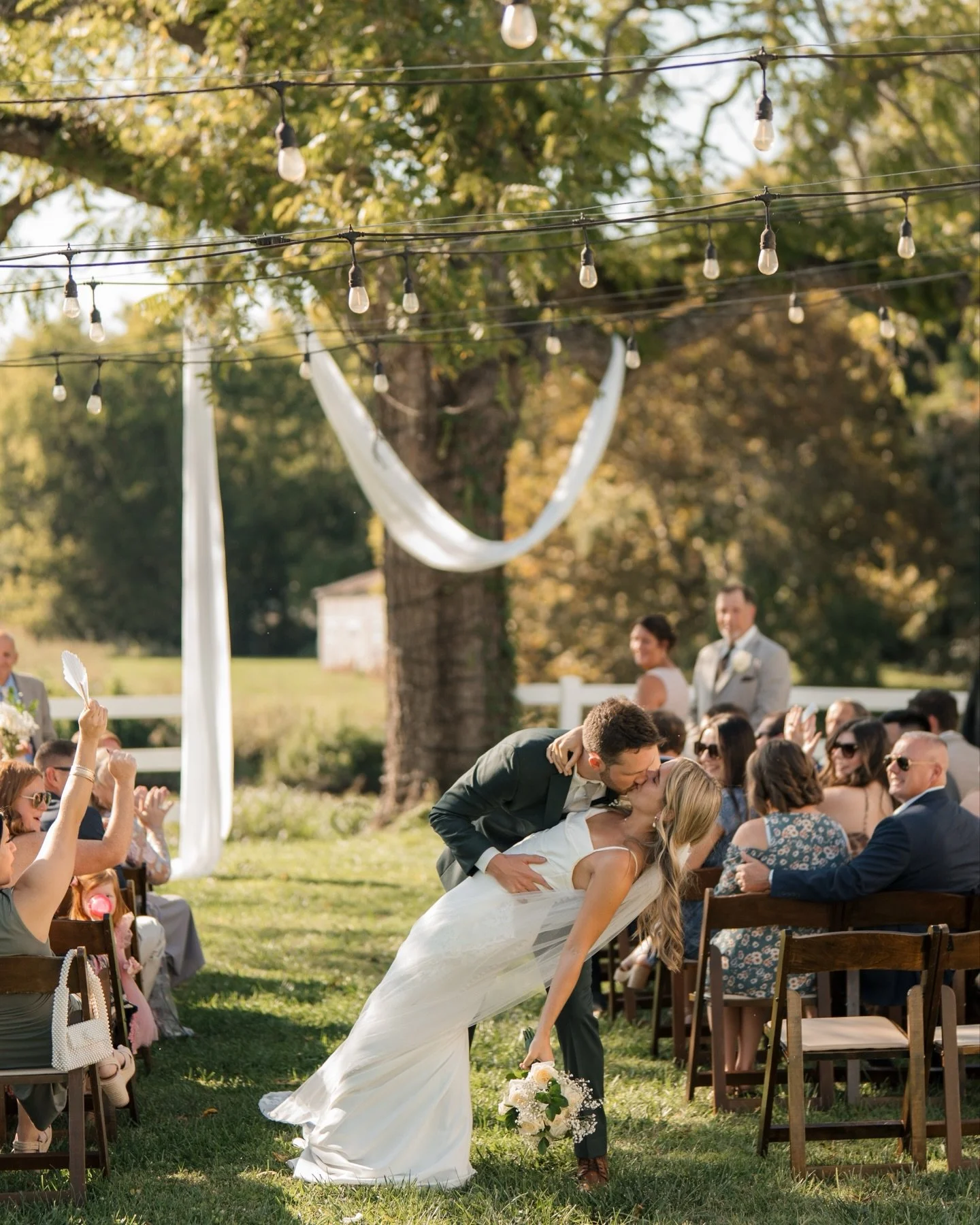Some moments at a wedding aren&rsquo;t just seen &mdash; they&rsquo;re felt.

Right here, in the middle of laughter, cheers, and happy tears, they forgot about the crowd for a second and just found each other. The way he holds her, the way she leans 