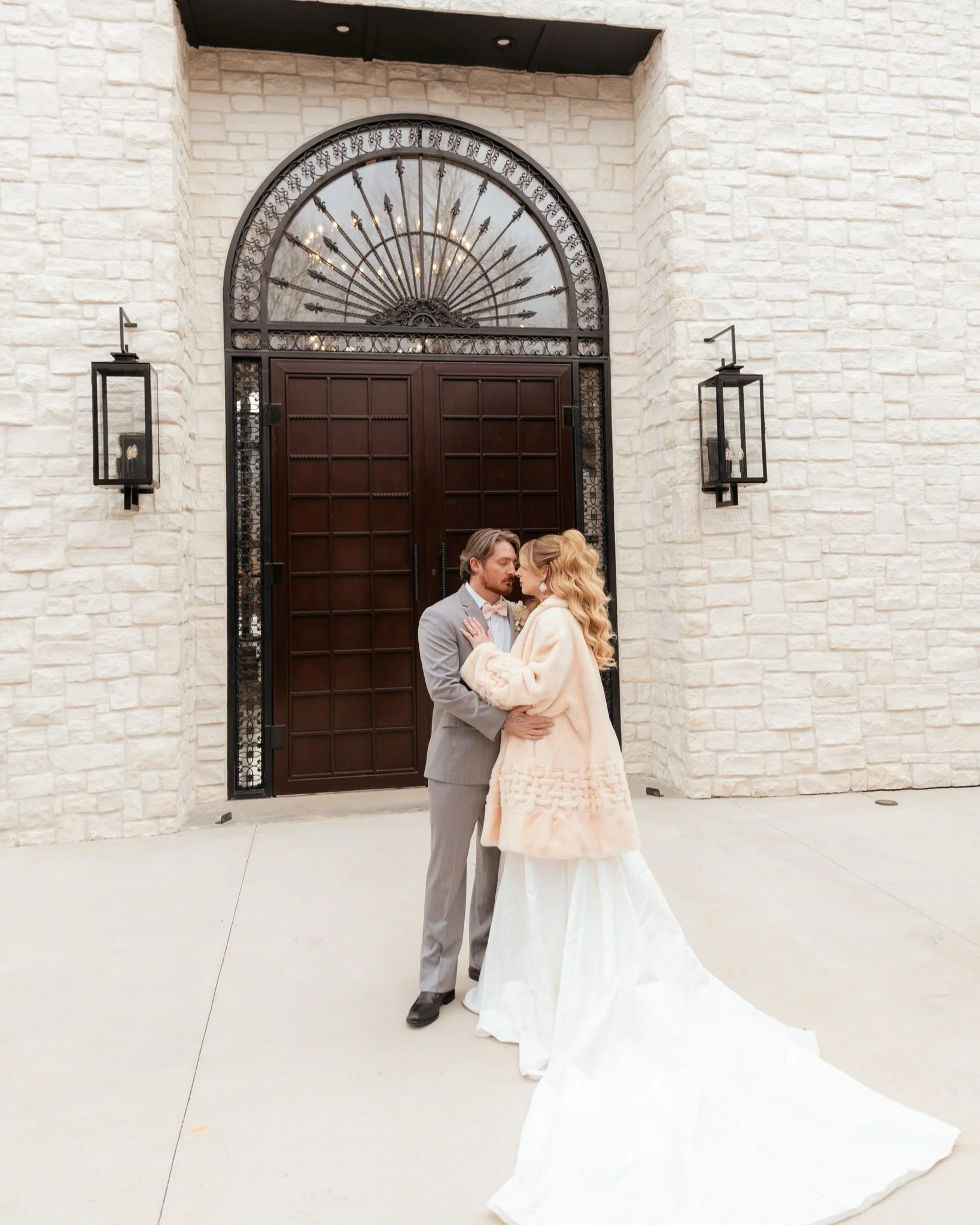 &ldquo;Like cotton candy melting into sweetness, their love lingers in the air&mdash;captured in every glance, every laugh, as they stand together in a beautiful place where forever quietly begins.&rdquo; Dress: @vowdweddings	
Tuxedo@prestigetuxedo	
