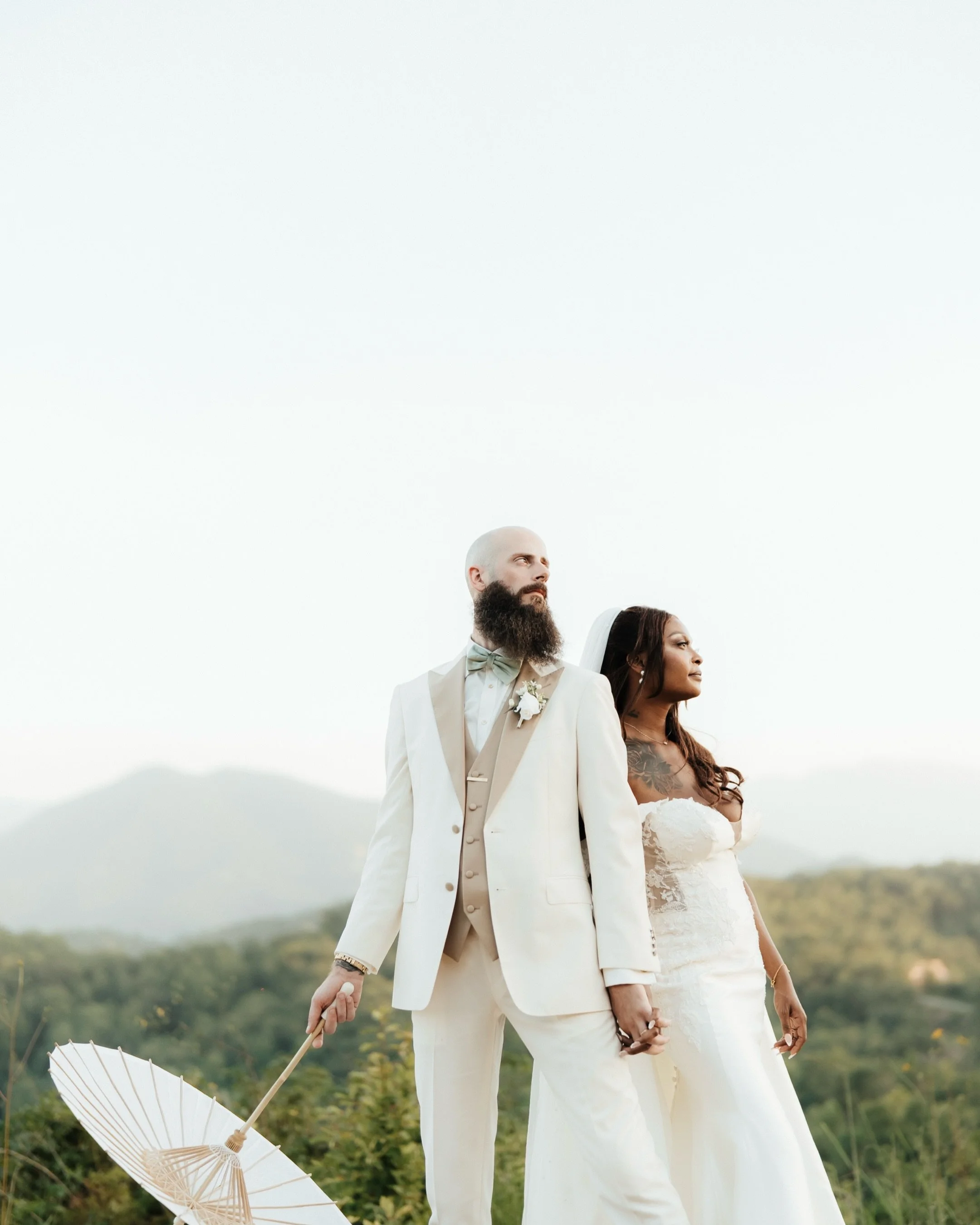 Dominique &amp; Sean 💍 Big Day #smokeymountainelopement 
#seviervillephotographer #gatlinburgphotographer
#smokeymountainsweddingphotographer