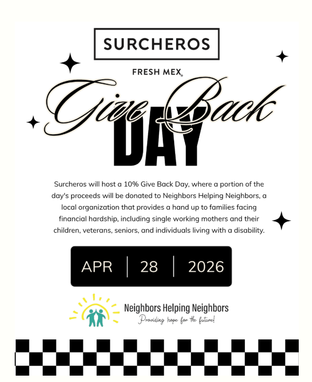Surcheros Give Back Day with Neighbors Helping Neighbors