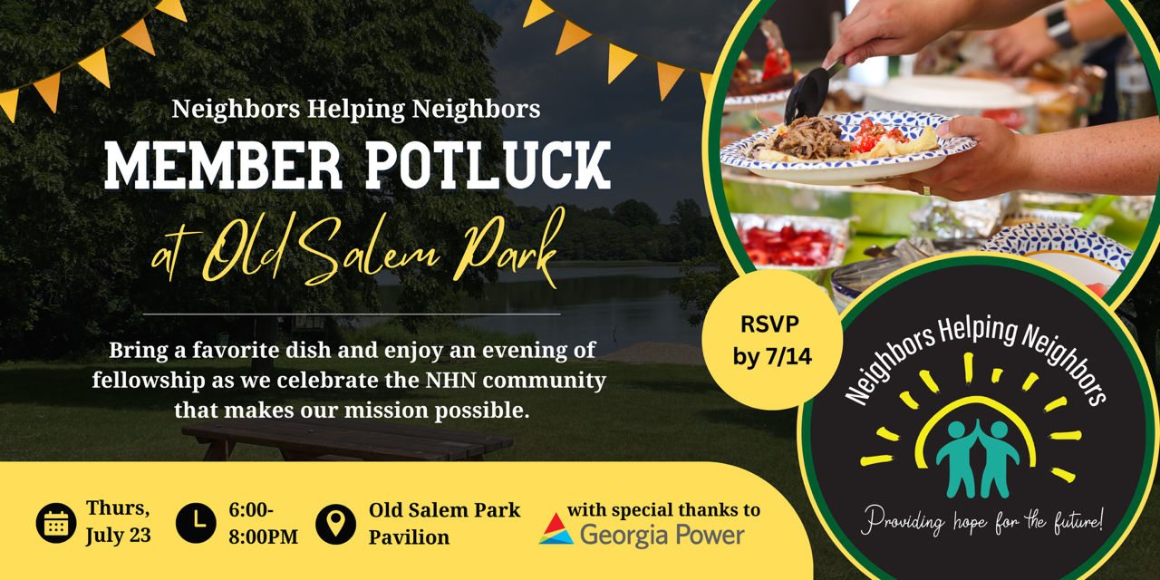 Member Potluck at Old Salem Park
