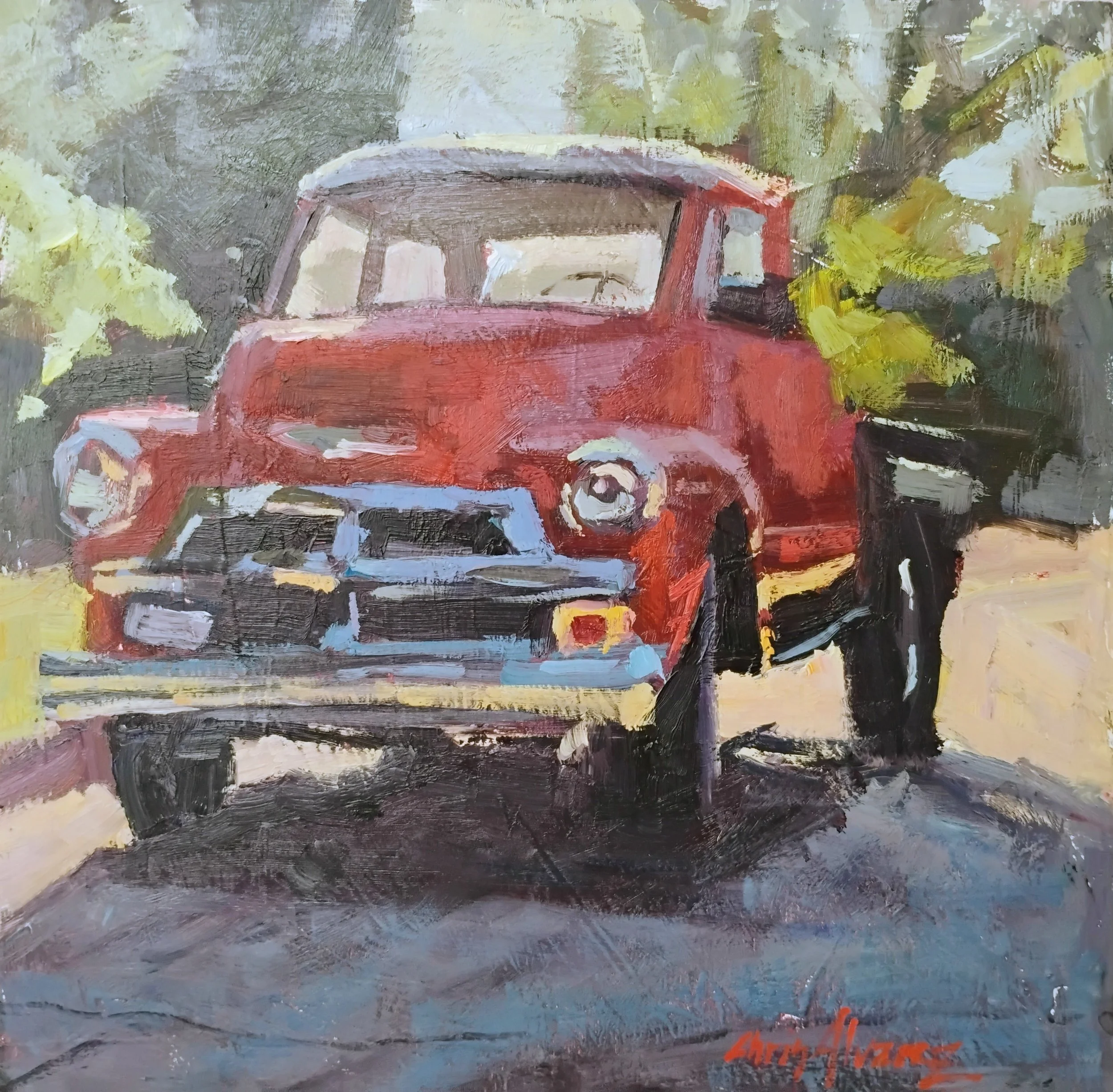 Crimson Carriage
12x12"
oil
575.