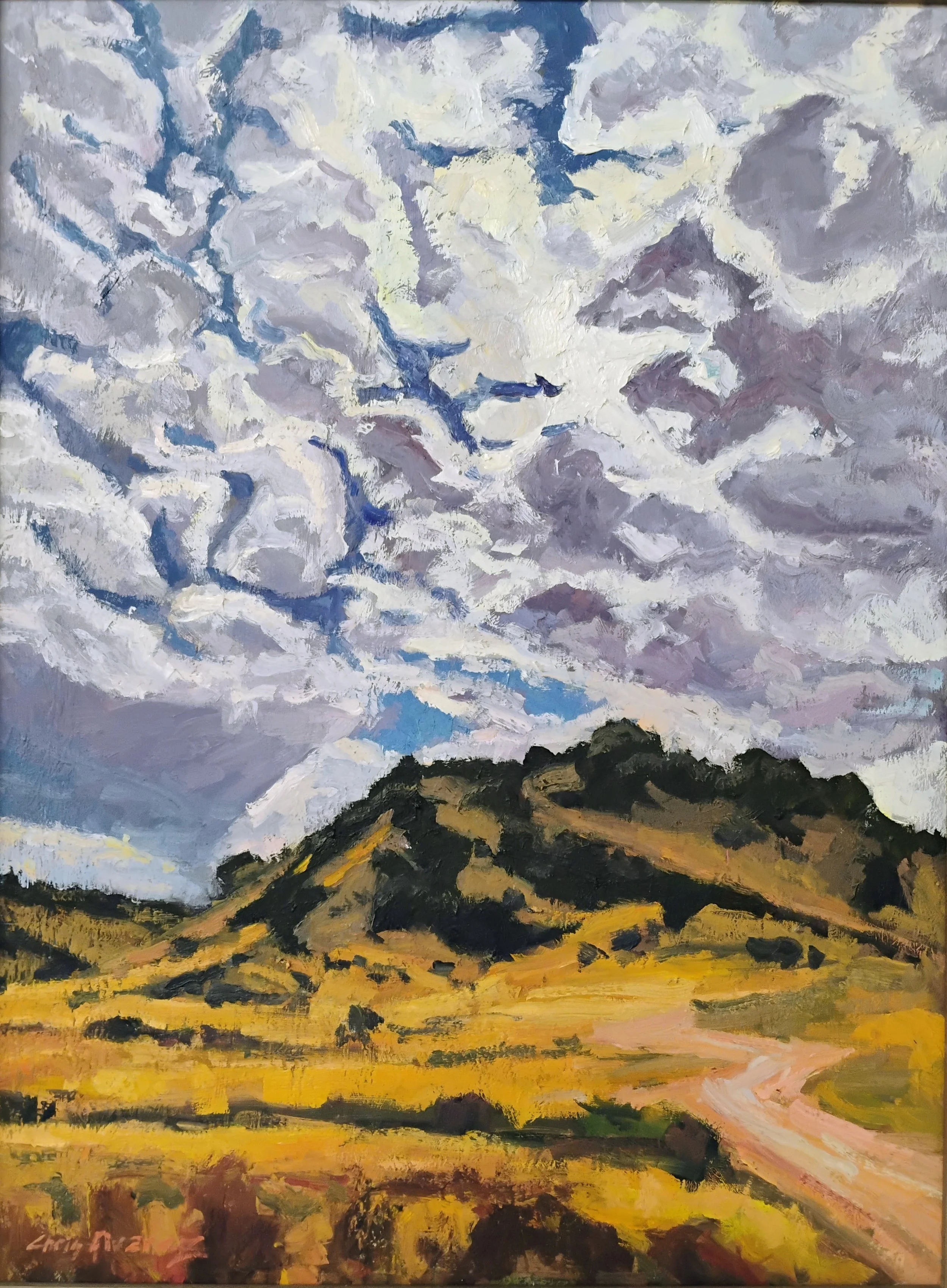 Riders in the Sky
18x24"
oil on board
1,200.