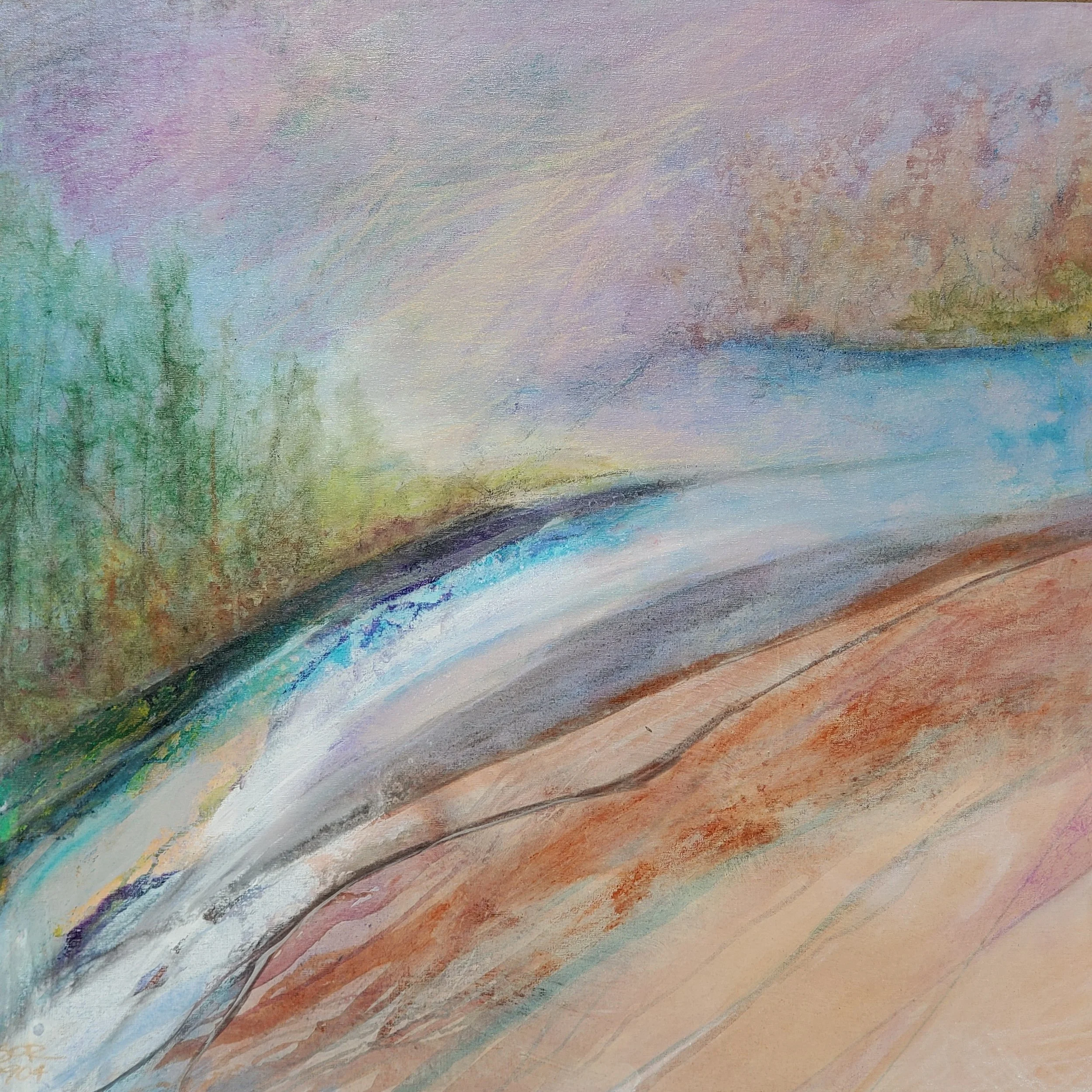 Thaw
32x32"
mixed media acrylic
1,500.