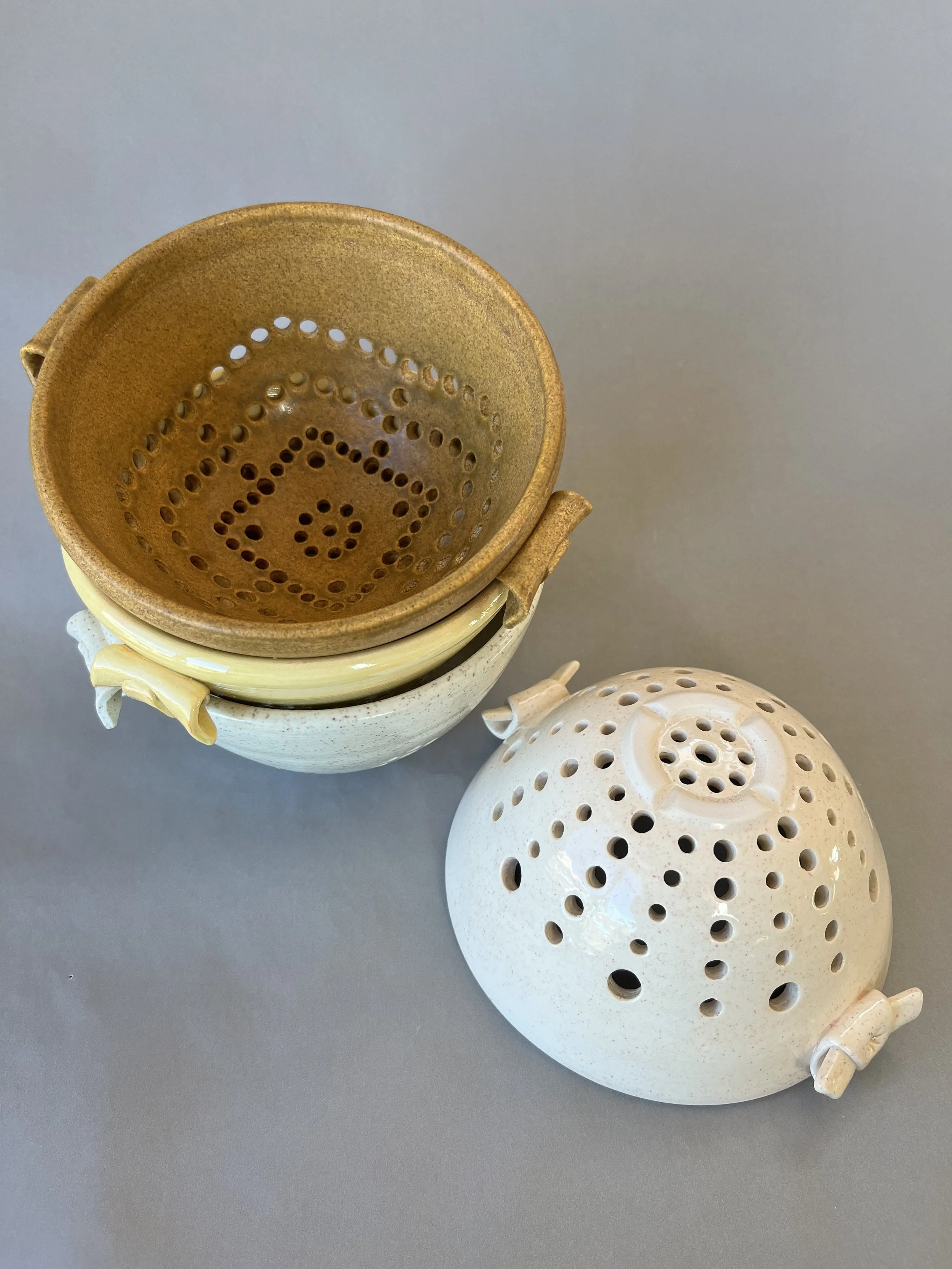 colanders (about 6" across) $48