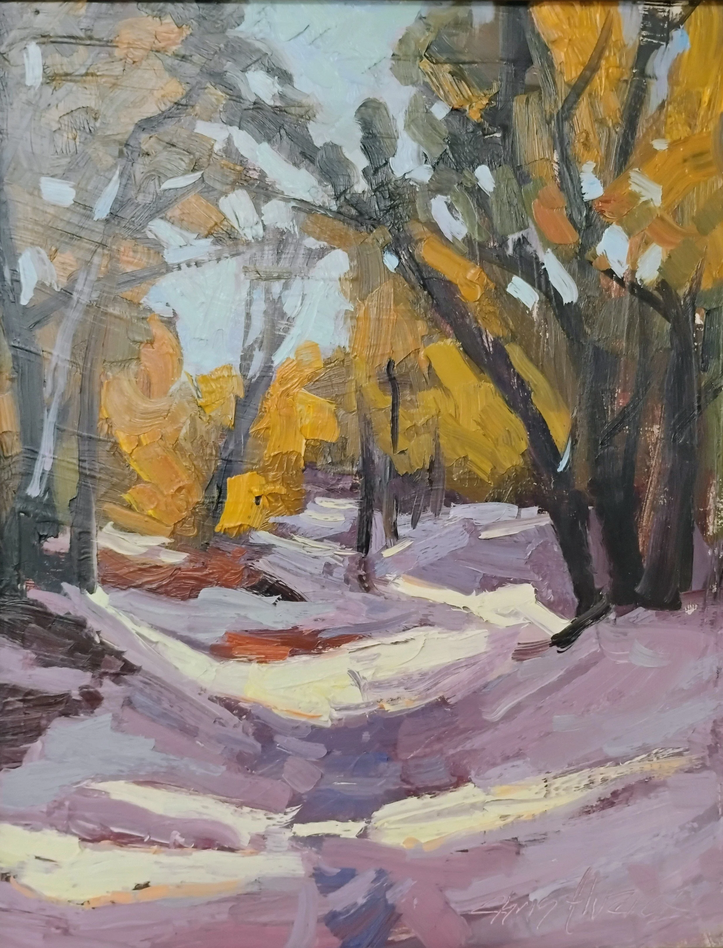 Picnic Loop 
11x14"
oil
700.