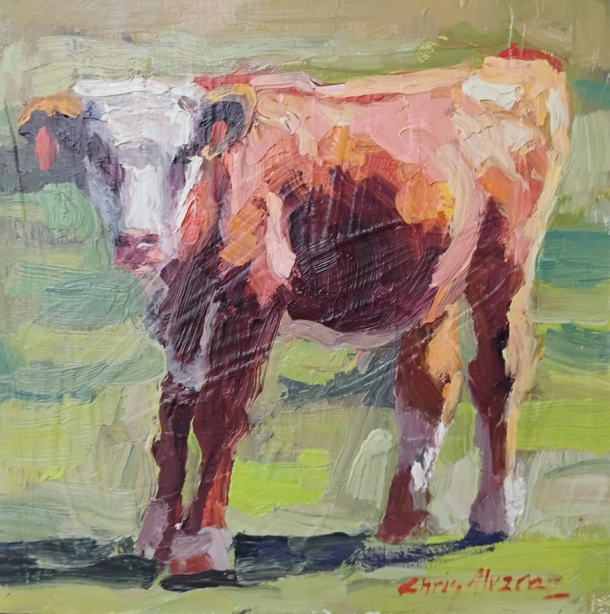 Pasture Eyes
8x8
oil
400.