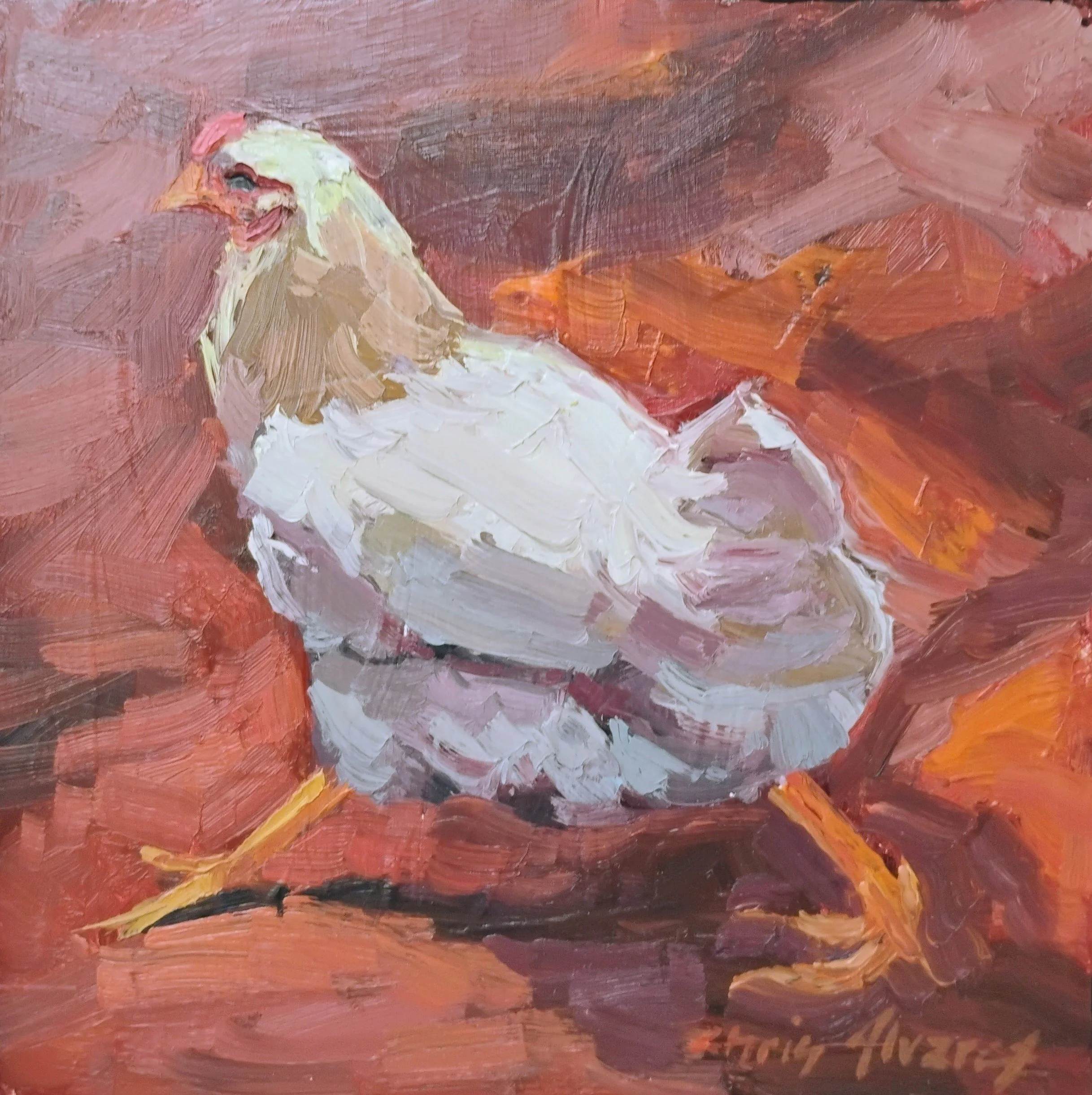Henny Walker
8x8"
oil
400.