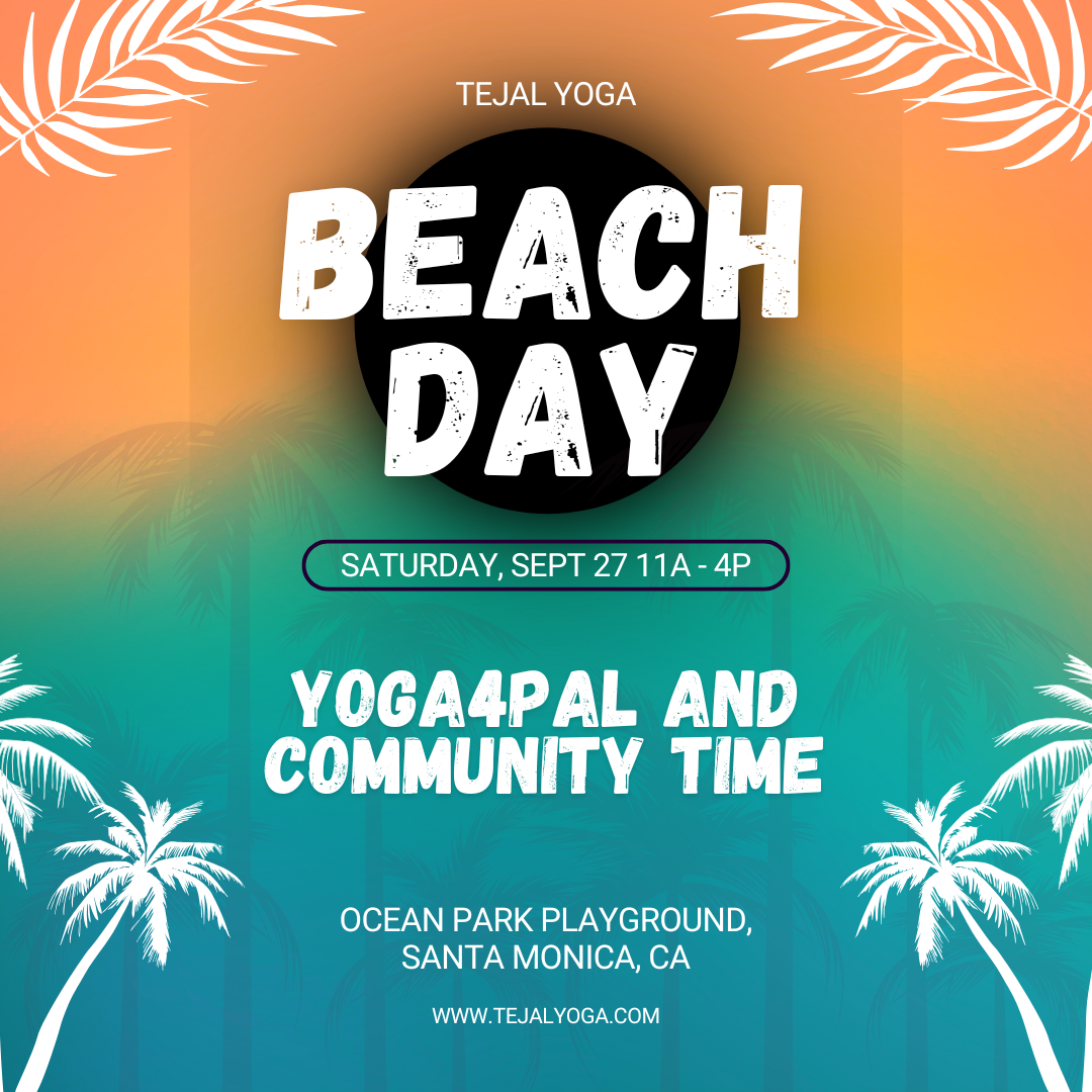 Yoga4Pal and Beach Day, Santa Monica (Sep 27)