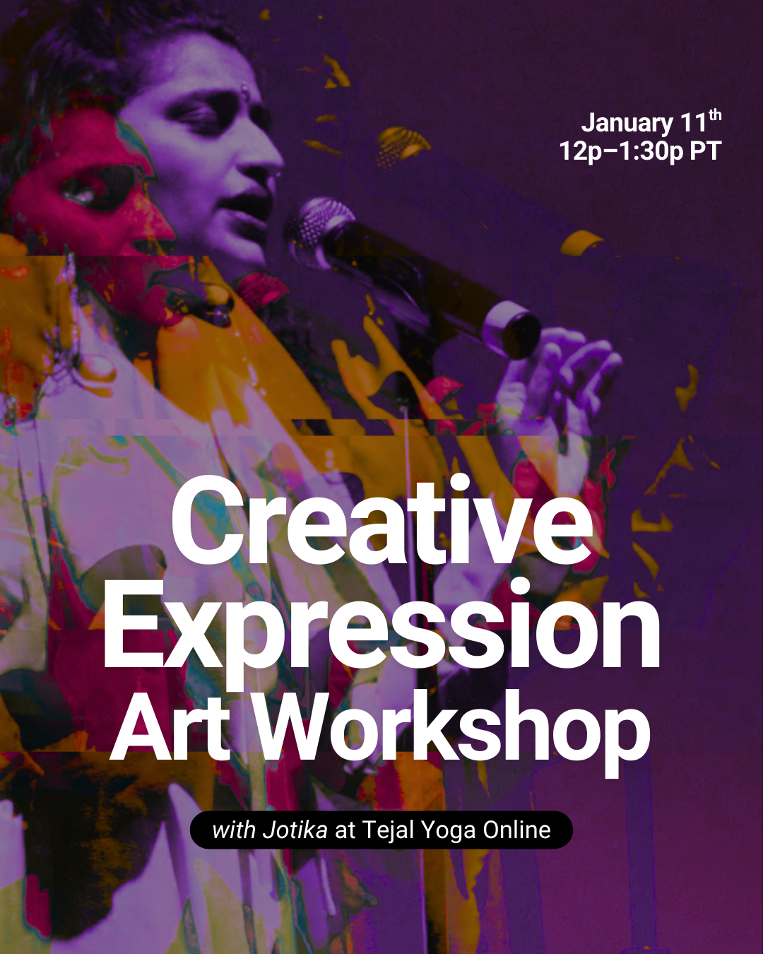 Quarterly Creative Expressive Workshop with Jotika
