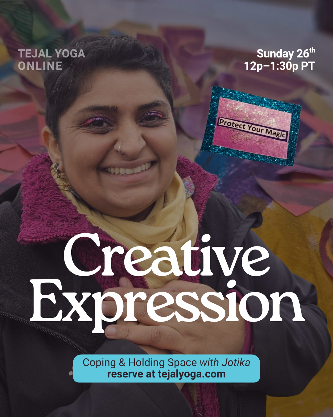 Quarterly Creative Expressive Workshop with Jotika