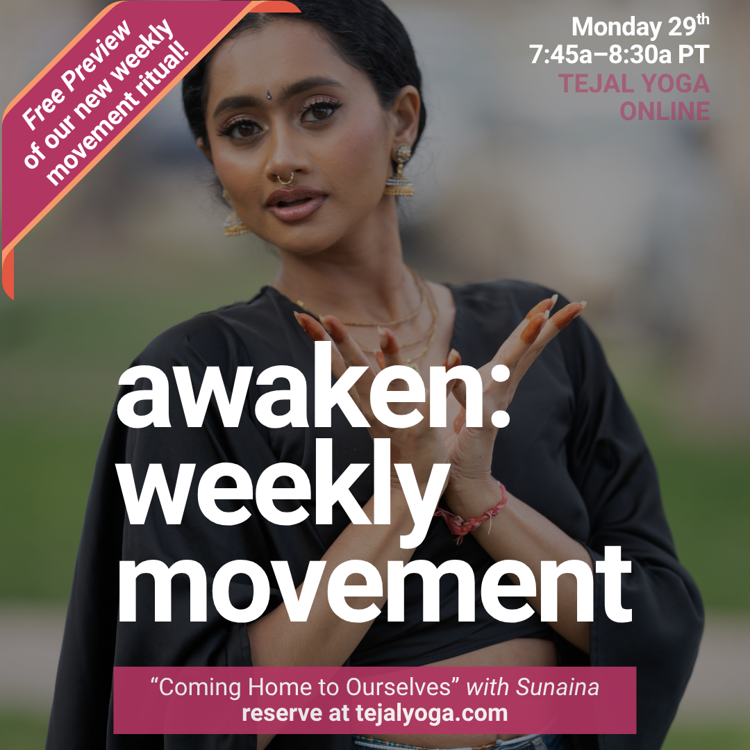 FREE! Preview Class: Awaken – Movement Practice with Sunaina