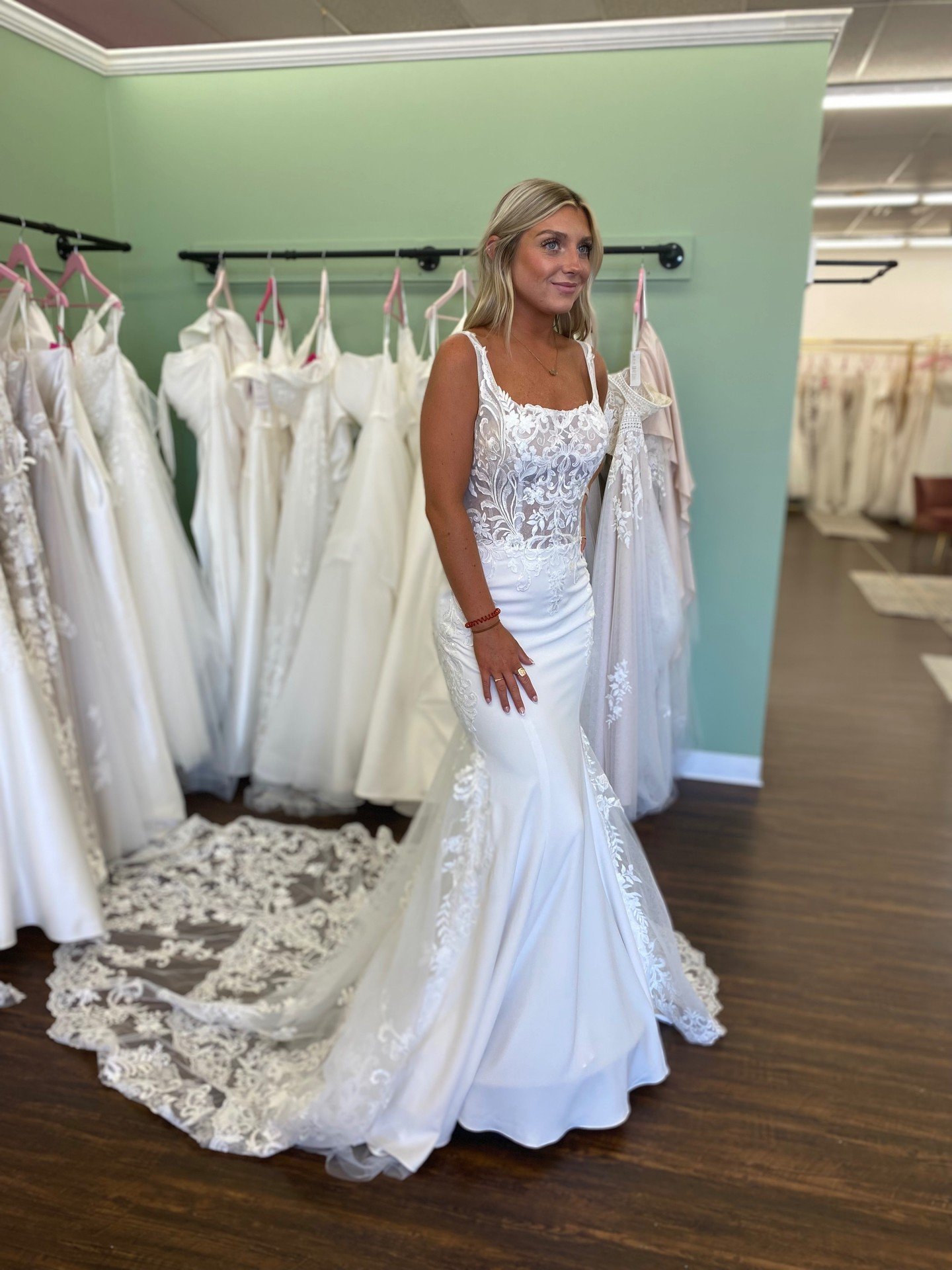 When the dress is perfection! 🩷👗⁠
⁠
⭐️ Appointments can be made at www.gownsboutique.com ⁠
💕 Bridal appointments are highly recommended. Walk-ins allowed if a stylist is available and a maximum of 5 gowns. ⁠
📍  2757 S. 6th St. Springfield, Illino