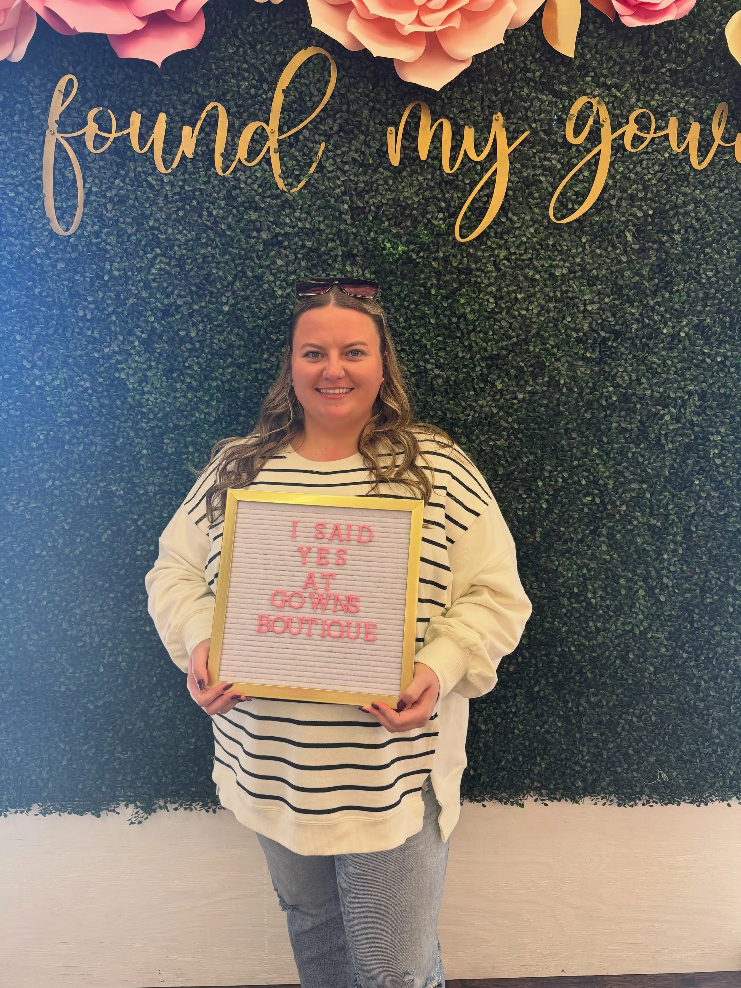 Congratulations to these beautiful ladies who said YES to the dress. We loved working with all of you. Thank you for shopping with us. XXOO #bridetobe #shesaidyes