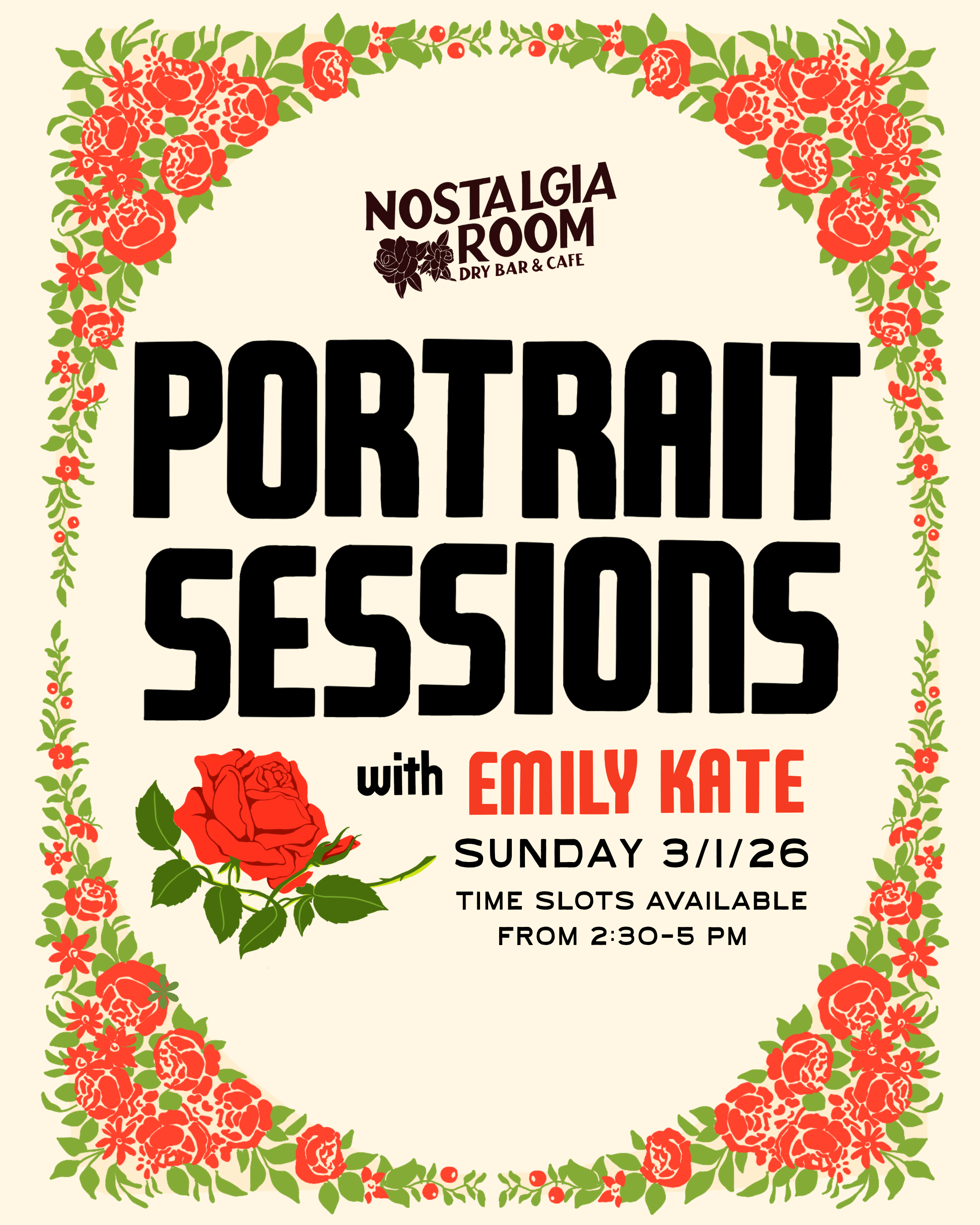 2:30 PM Portrait Session with Emily Kate