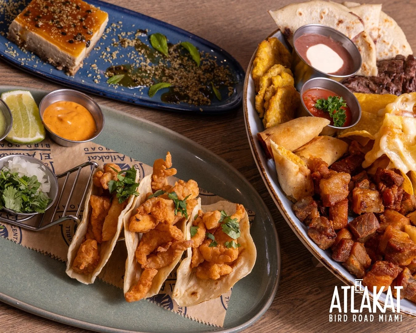 Family time tastes better with Salvadoran flavor 🇸🇻💛 From crispy tacos to our favorite antojitos (and dessert, of course!) — perfect to share, impossible to resist.
ONLY AT BIRD ROAD: 9425 S.W. 40th. Street. Miami, FL 33165 
💻 Orders,