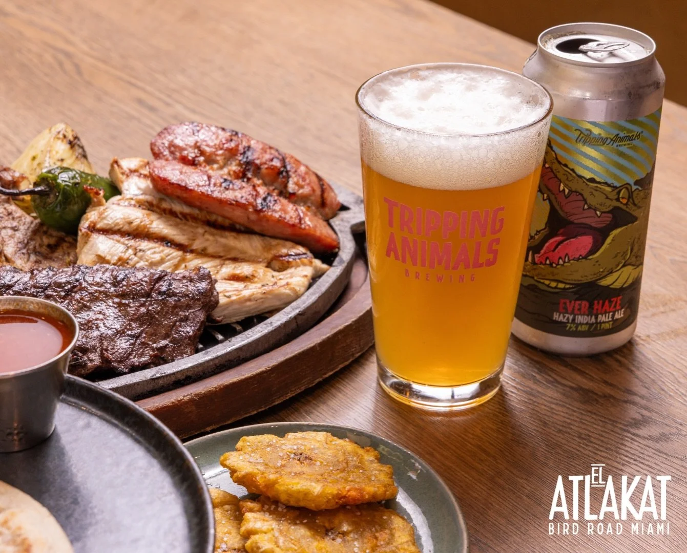 Friday hits different with a cold beer and carne asada. 🍺🔥
Gather your crew and let&rsquo;s toast to hard work, good friends, and Salvadoran flavor.

ONLY AT BIRD ROAD: 9425 S.W. 40th. Street. Miami, FL 33165&nbsp;
💻 Orders, delivery and reservati