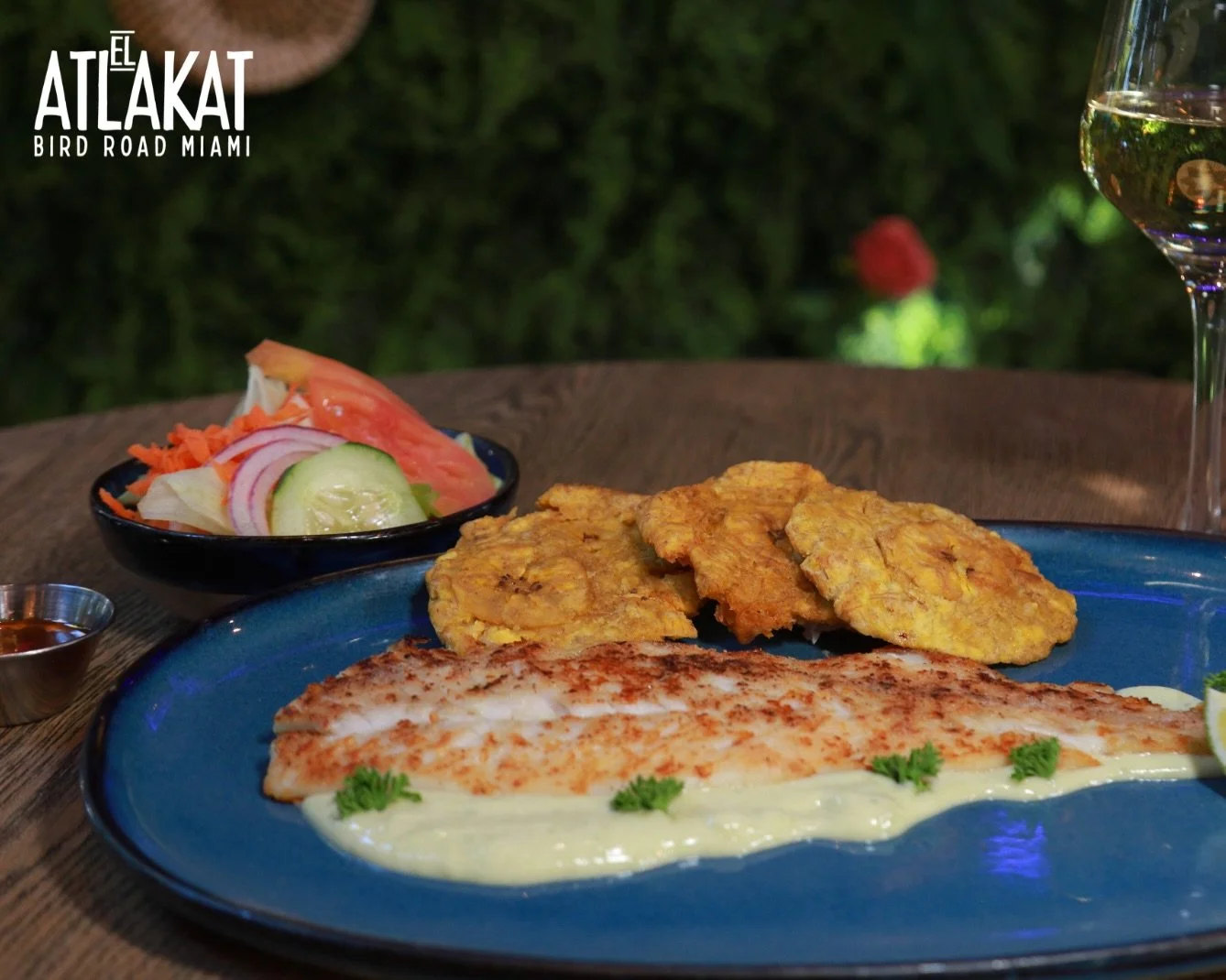 Light ✨ fresh 🌊 and made for the season 🙏 Our Corvina Costa del B&aacute;lsamo is a Lenten favorite 🤍

ONLY AT BIRD ROAD: 9425 S.W. 40th. Street. Miami, FL 33165&nbsp;
💻 Orders, delivery and reservations at www.elatlakat.com
☎️ (305-552-9090) or 