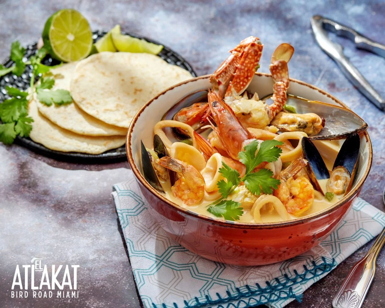 Celebrating Lent with a feast from the sea 🌊✨Our Mariscada brings together all your seafood favorites 🤍

ONLY AT BIRD ROAD: 9425 S.W. 40th. Street. Miami, FL 33165&nbsp;
💻 Orders, delivery and reservations at www.elatlakat.com
☎️ (305-552-9090) or