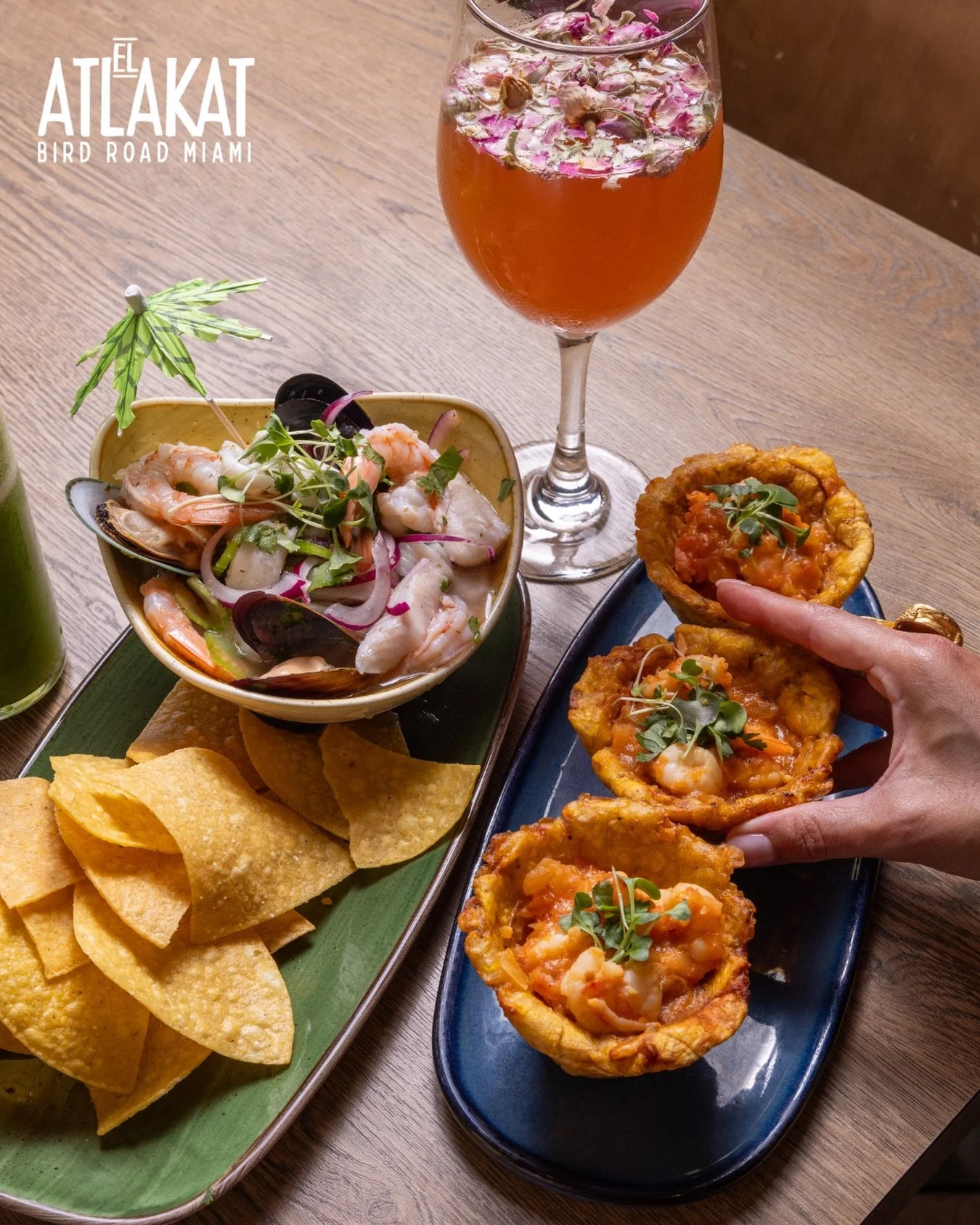 Lent is the perfect excuse to treat yourself. Juicy shrimp and ceviches at El Atlakat 🤩 because eating well during this season is non-negotiable. 🇸🇻🔥

ONLY AT BIRD ROAD: 9425 S.W. 40th. Street. Miami, FL 33165&nbsp;
💻 Orders, delivery and reserv