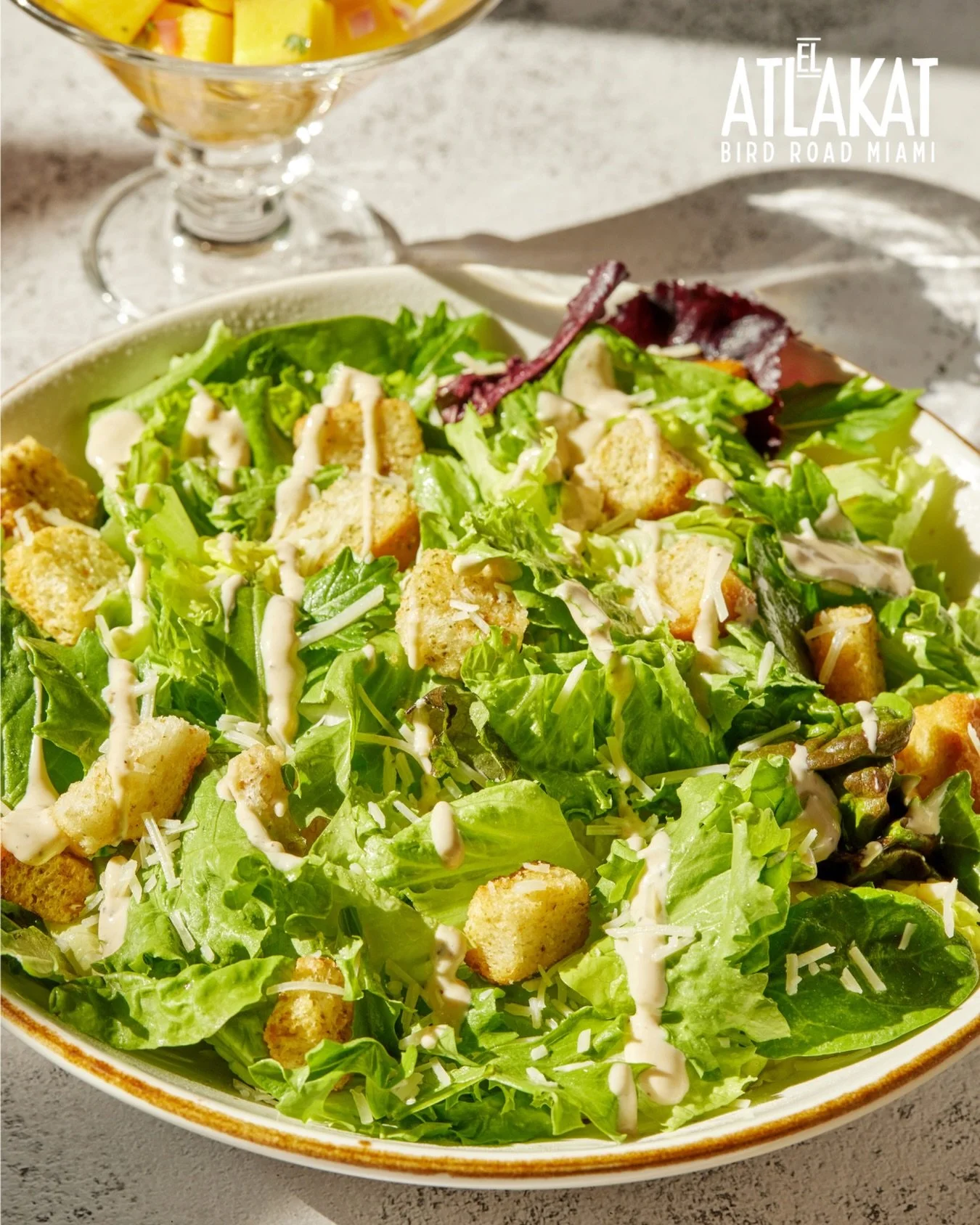 Fresh, crispy, and surprisingly addictive. Sometimes the salad steals the show &mdash; and we&rsquo;re okay with that. 🌿✨

ONLY AT BIRD ROAD: 9425 S.W. 40th. Street. Miami, FL 33165&nbsp;
💻 Orders, delivery and reservations at www.elatlakat.com
☎️ 