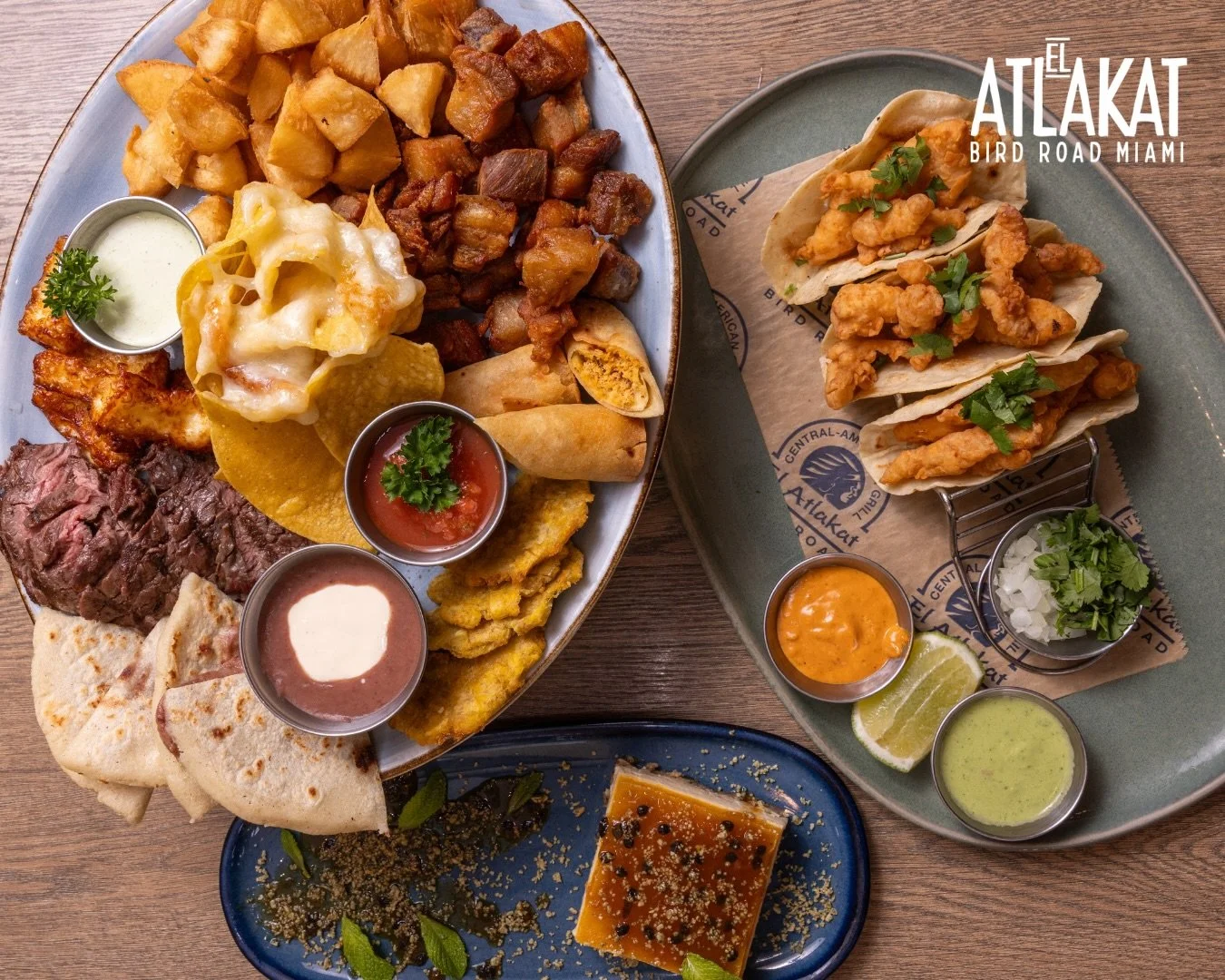 Can&rsquo;t decide? You don&rsquo;t have to. 🍽️✨ Our menu has something for every craving &mdash; and then some. 🔥

ONLY AT BIRD ROAD: 9425 S.W. 40th. Street. Miami, FL 33165&nbsp;
💻 Orders, delivery and reservations at www.elatlakat.com
☎️ (305-5