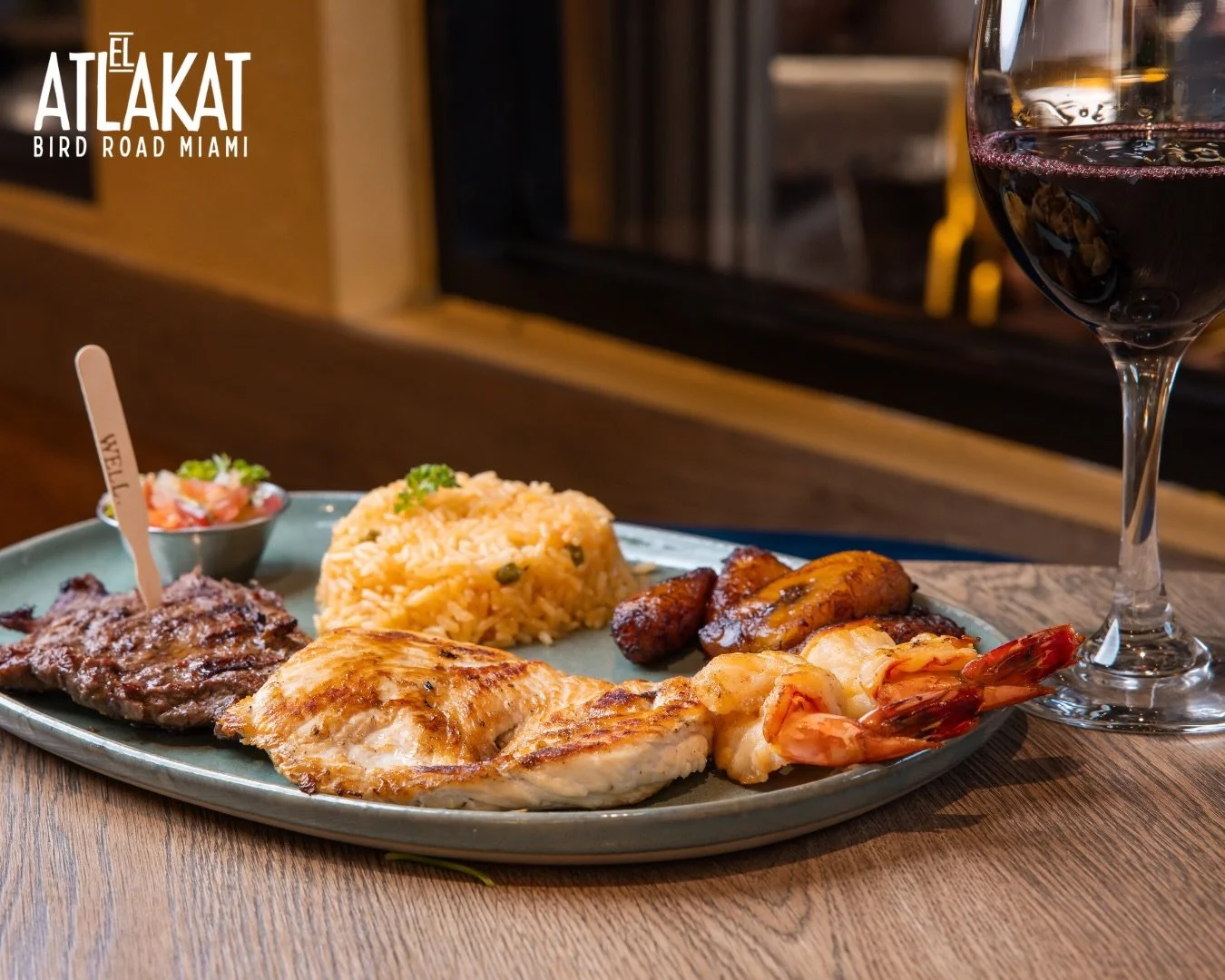 Surf, turf, and everything in between 😍🔥 Because at El Atlakat, one protein is simply not enough.

ONLY AT BIRD ROAD: 9425 S.W. 40th. Street. Miami, FL 33165&nbsp;
💻 Orders, delivery and reservations at www.elatlakat.com
☎️ (305-552-9090) or ☎️ (3