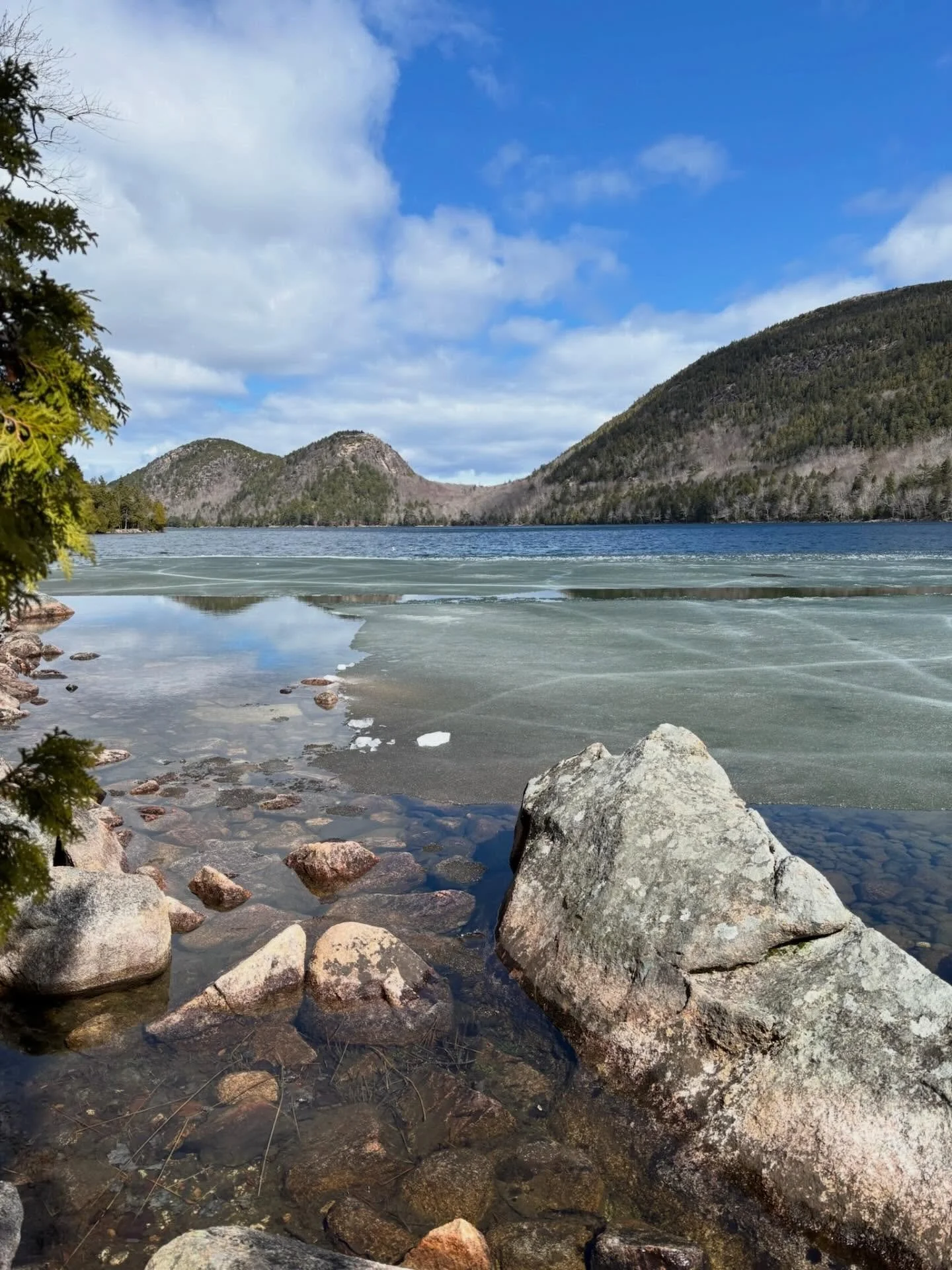 We snuck off to cooler temps one last time before the Texas summer sets in, trading limestone and heat for granite, water and salt air at Acadia National Park.

We spent a day around Jordan Pond and The Bubbles, moving through stretches of trail care
